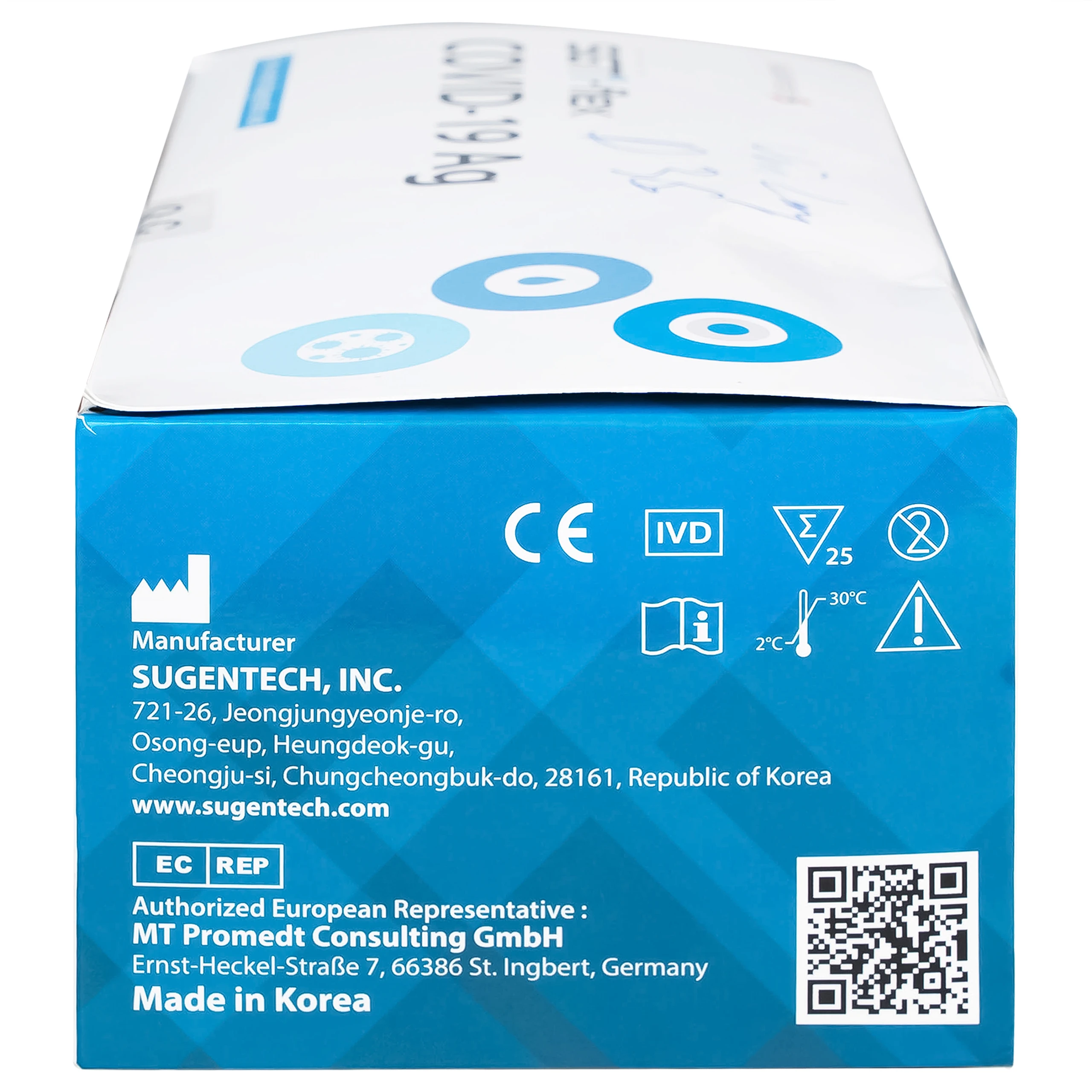 Kit test Covid Sgti-flex - korea khay thử xét nghiệm kháng nguyên Sars Cov-2 (25 kit)