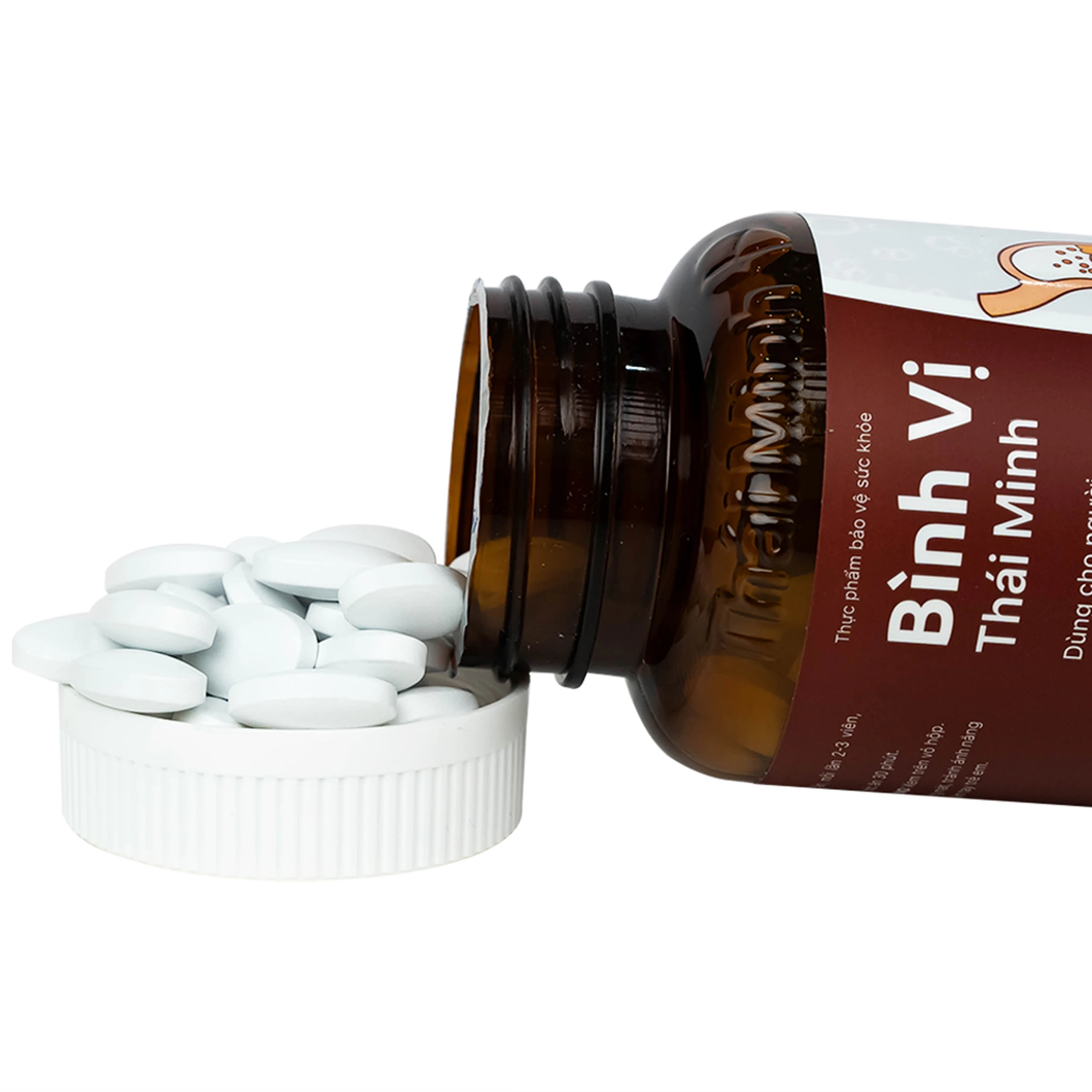 Viên uống giảm acid dịch vị Bình Vị Thái Minh (80 viên)