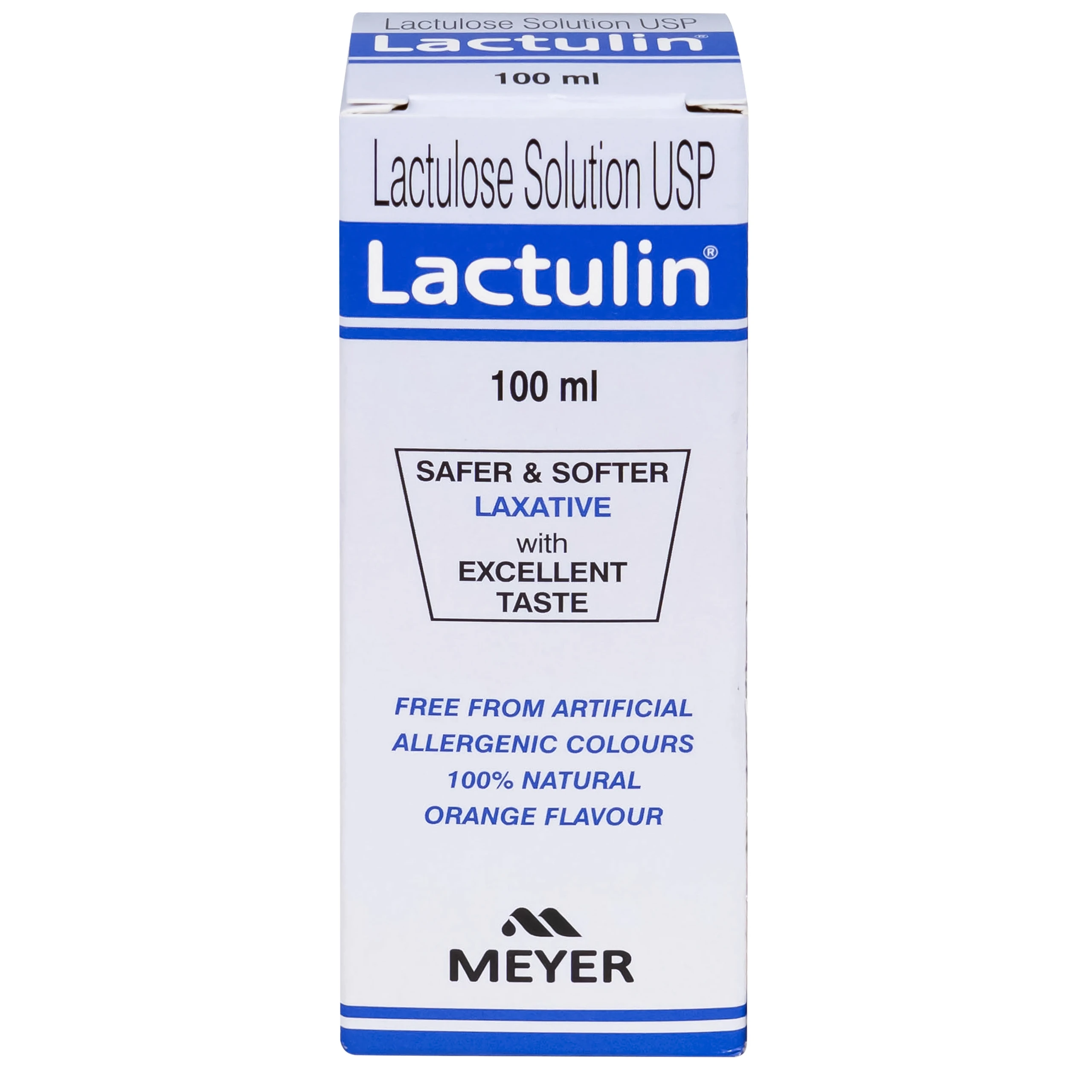 Thuốc Lactulin 10g Meyer giúp dự phòng và điều trị bệnh não do gan, táo bón mạn tính (100ml)