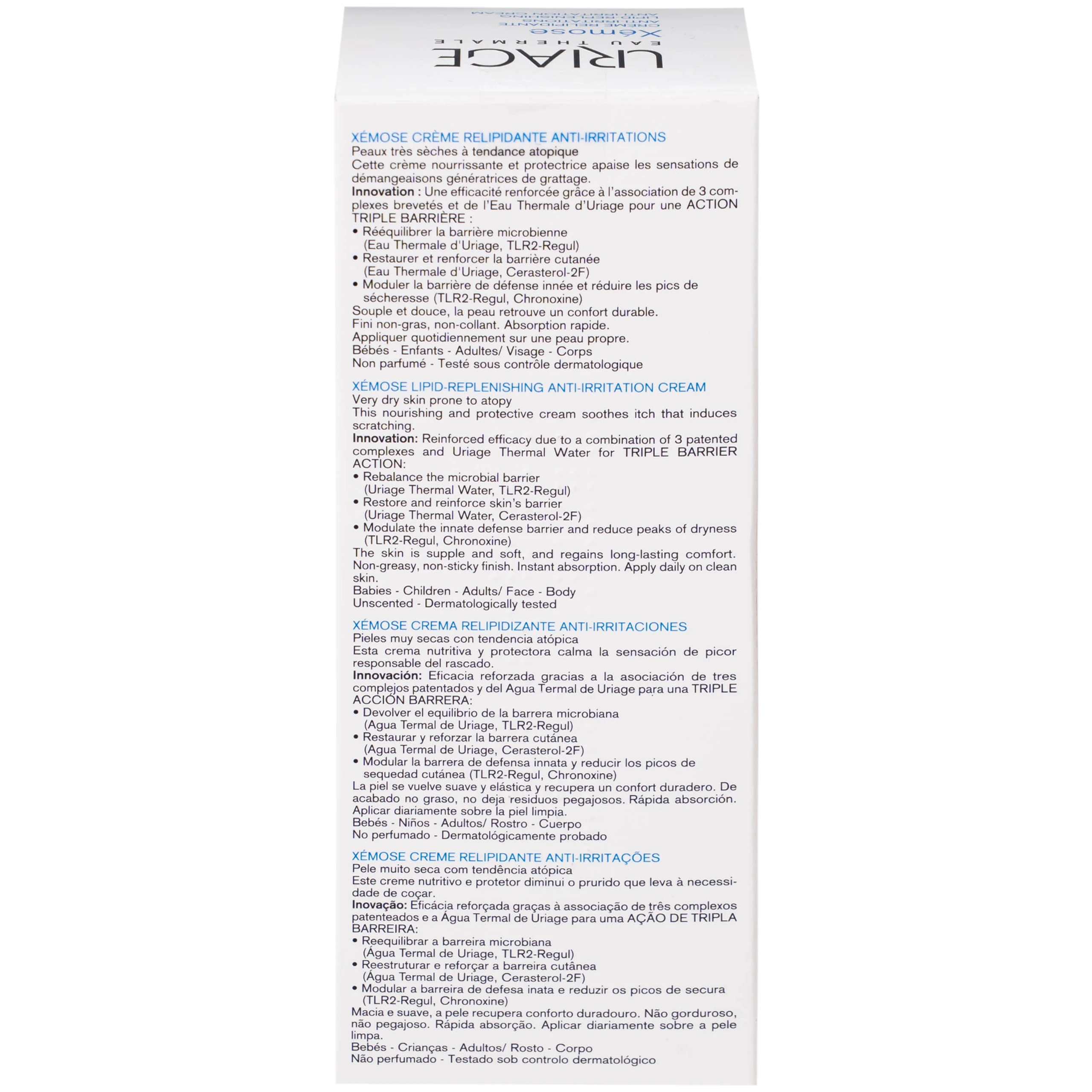 Kem bôi viêm da cơ địa Uriage Xemose Crème Replipidante Anti-irriations 200ml