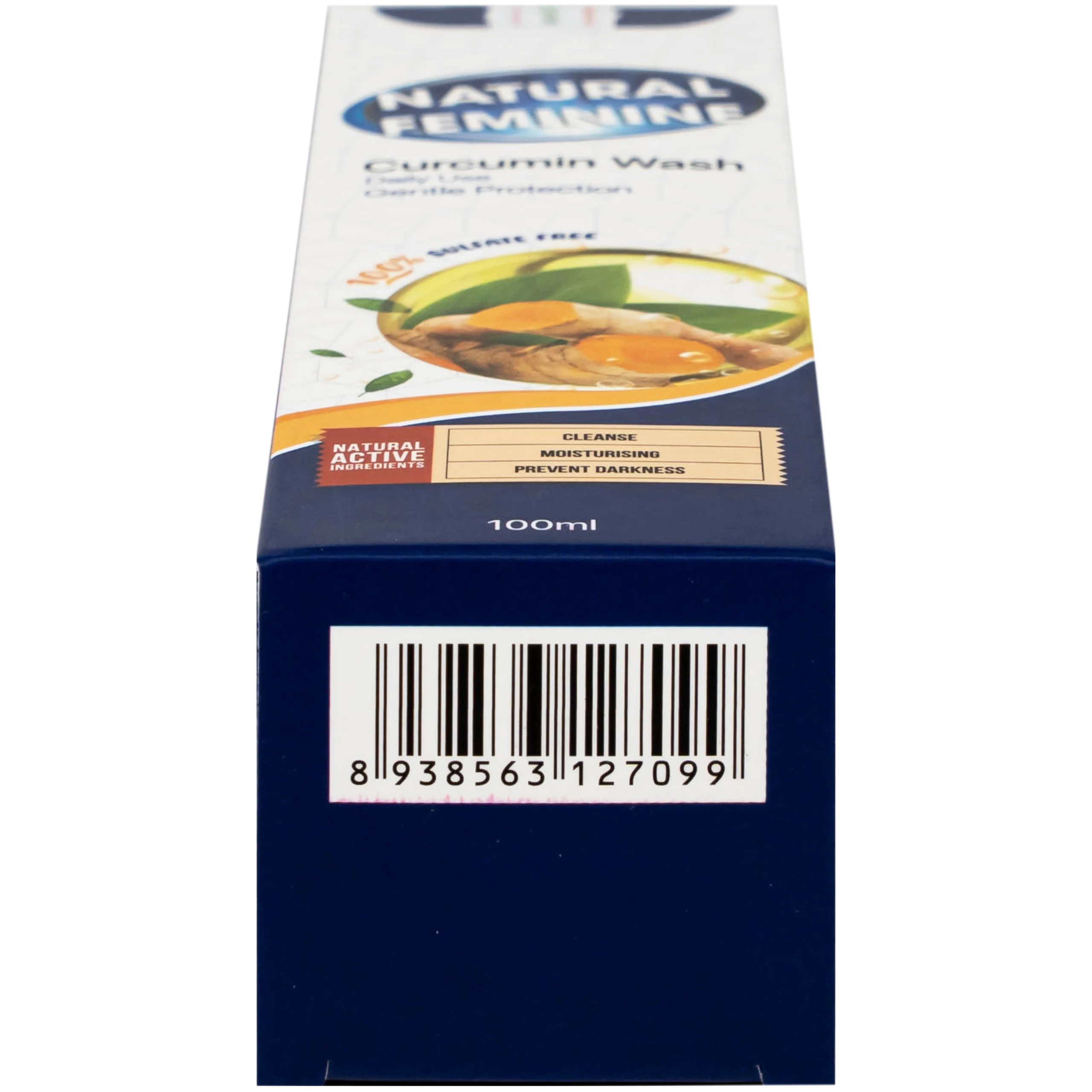 Dung dịch vệ sinh phụ nữ khử mùi Natural Feminine Curcumin Wash 100ml