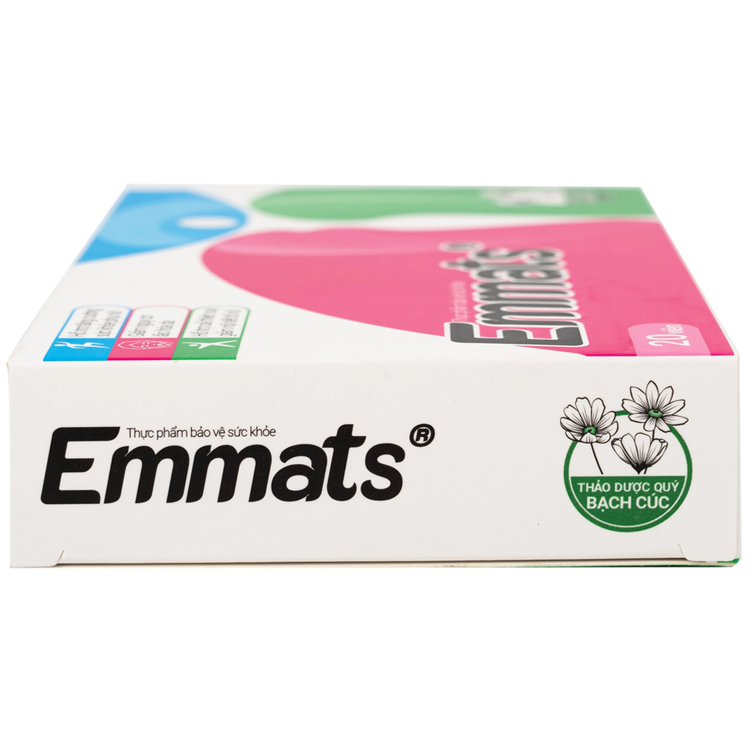 Viên hỗ trợ giảm nguy cơ lão hóa da Emmats TW3 (2 vỉ x 10 viên)