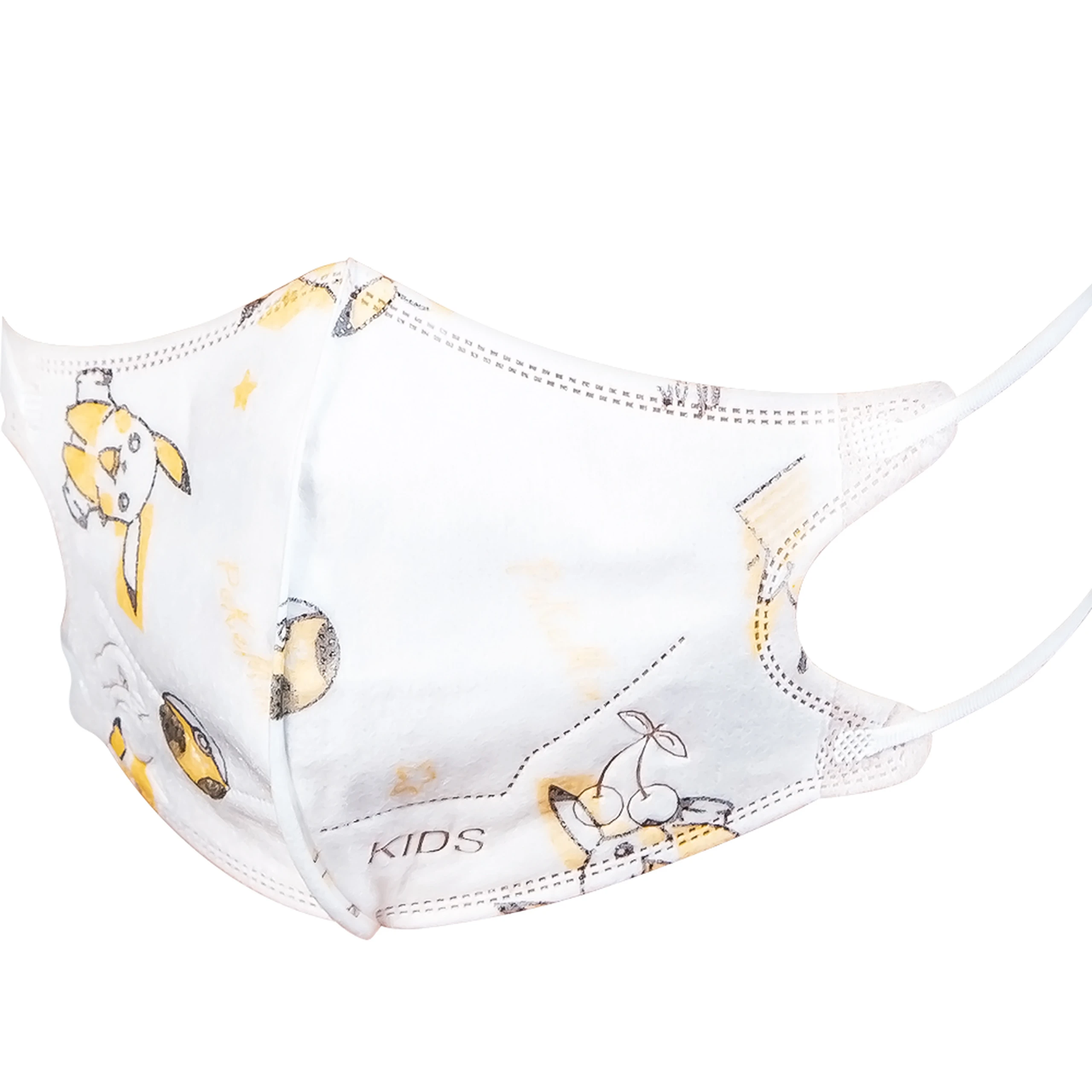 Khẩu trang trẻ em 4 lớp 3D Dolphin Mask (10 cái) ngăn khói bụi, vi khuẩn và giọt bắn