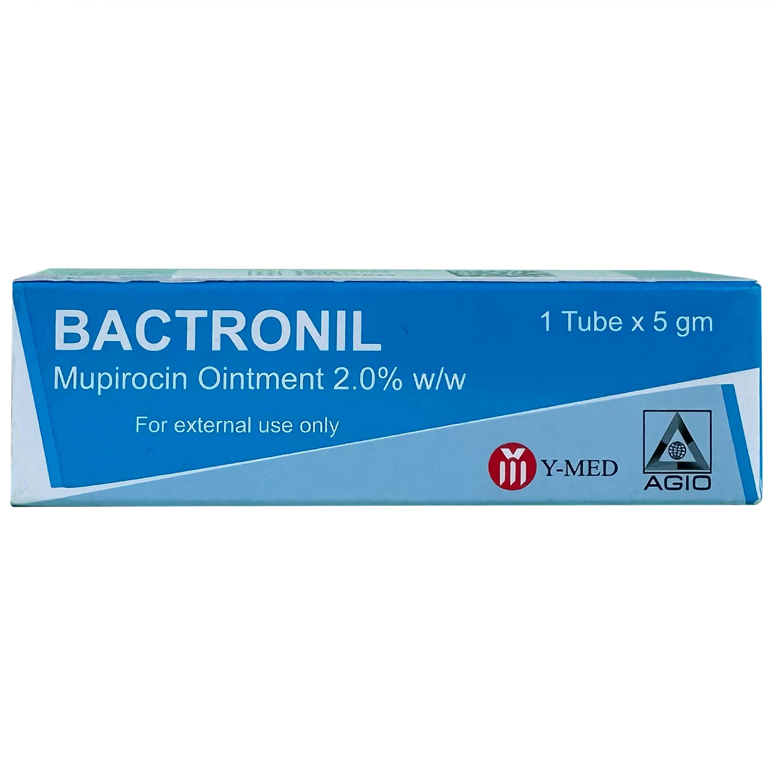 Thuốc mỡ Bactronil 2% Agio điều trị các nhiễm khuẩn da (5g)