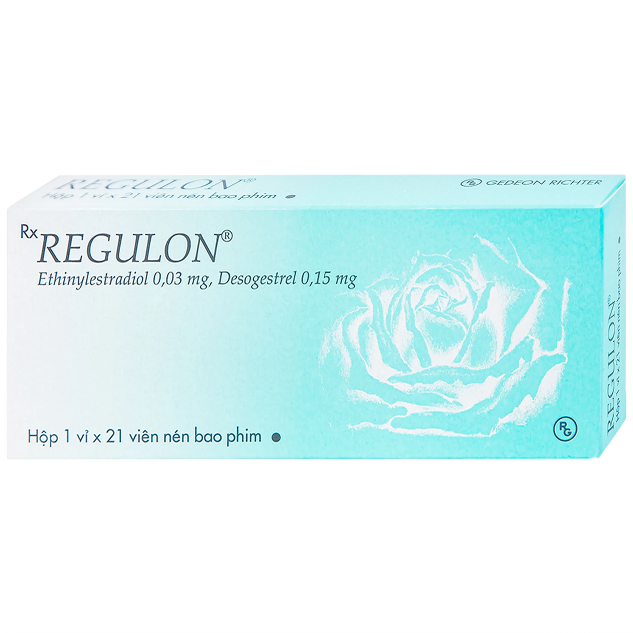 Thuốc Regulon Gedeon tránh thai hằng ngày (1 vỉ x 21 viên)