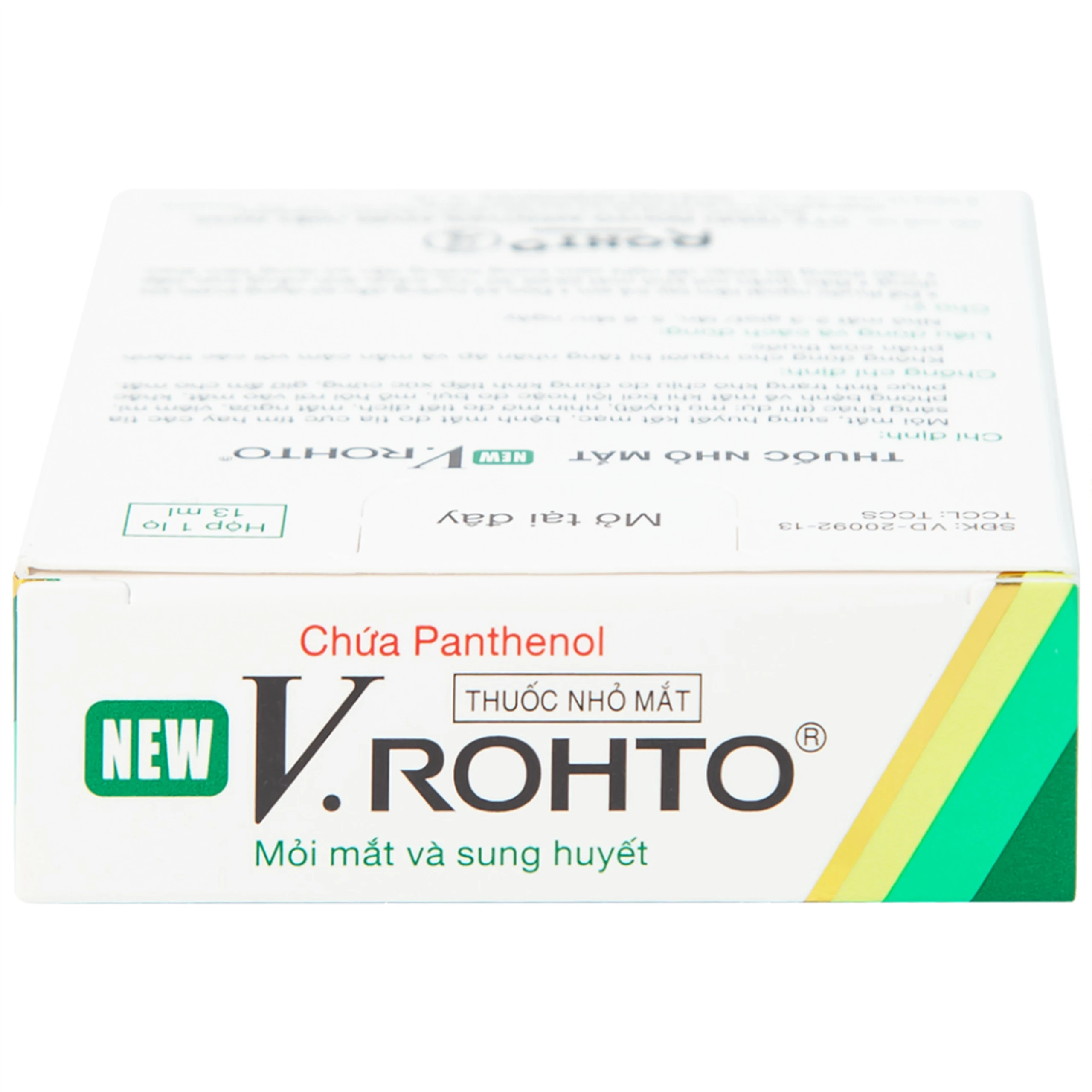 Thuốc nhỏ mắt New V.Rohto điều trị mỏi mắt, sung huyết kết mạc (13ml)