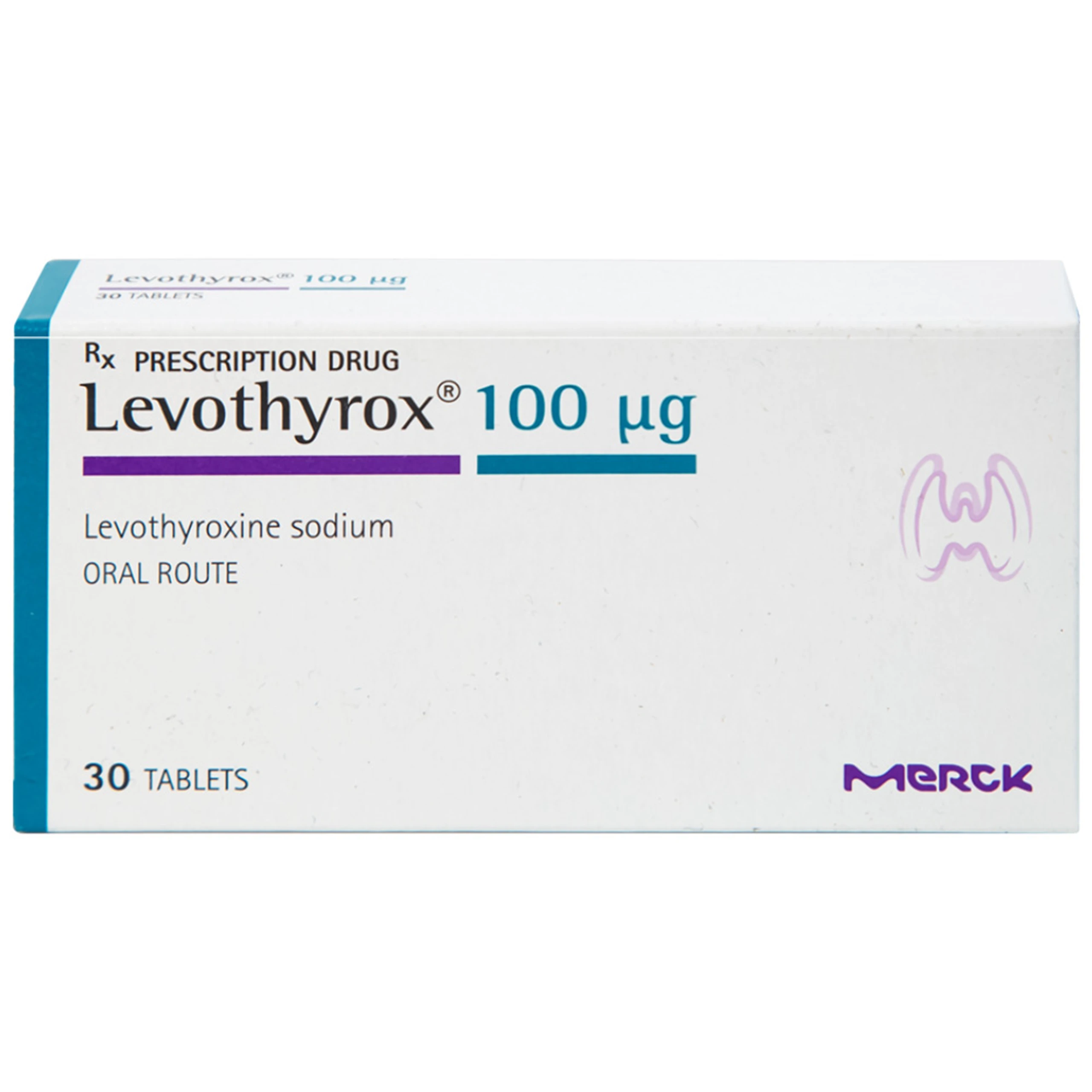 Thuốc Levothyrox 100µg Merck điều trị bướu giáp, suy giáp, ung thư giáp (3 vỉ x 10 viên)