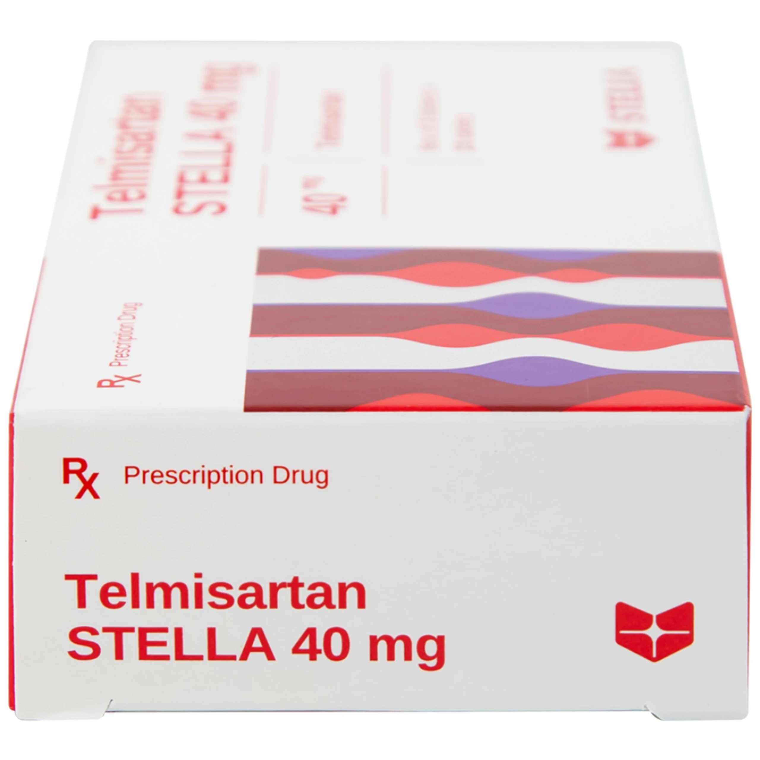 Thuốc Telmisartan Stella 40mg điều trị tăng huyết áp, phòng ngừa tim mạch (3 vỉ x 10 viên) 