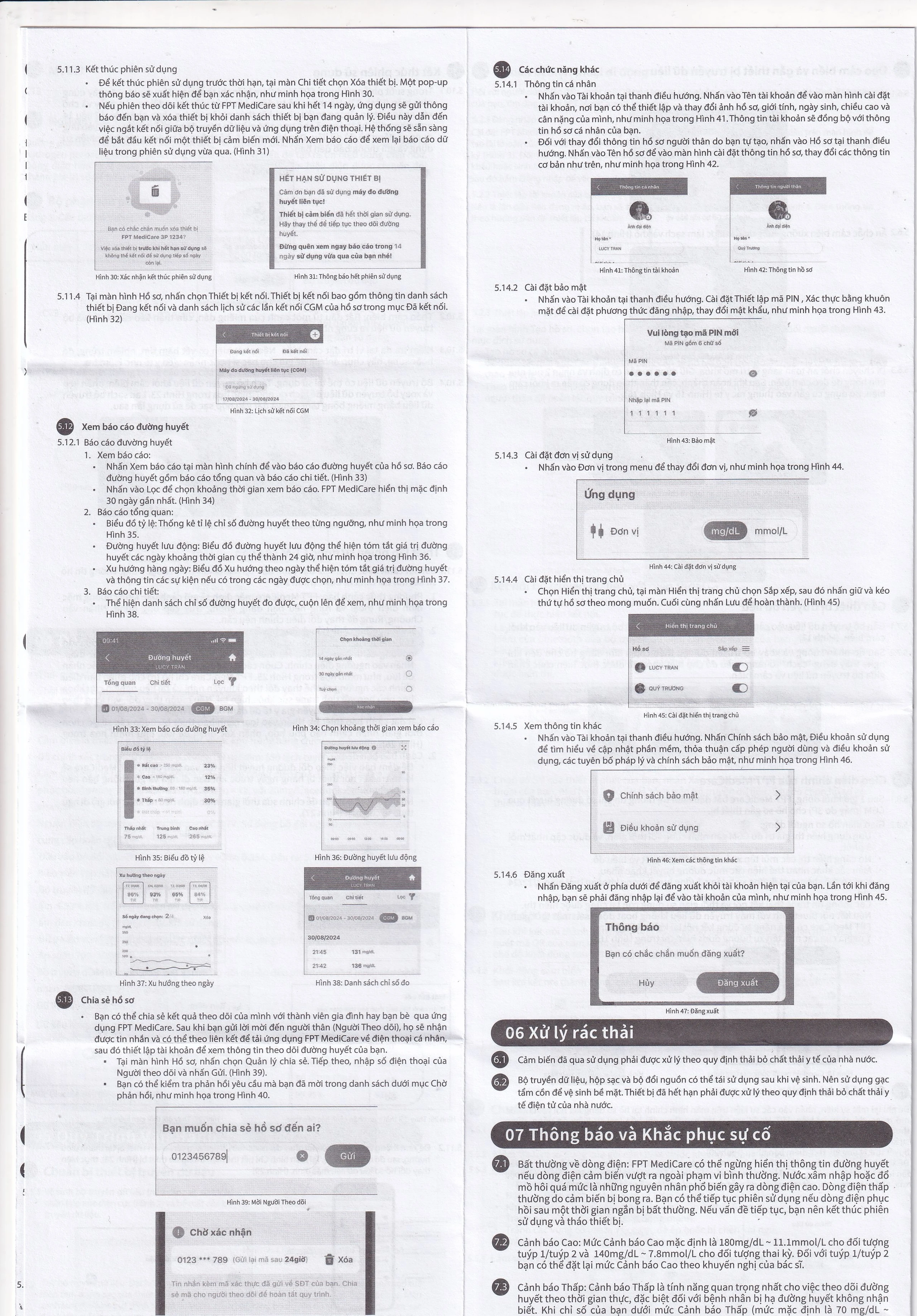Bộ cảm biến đường huyết liên tục 3P dùng cho người bị tiểu đường (theo dõi liên tục 14 ngày)