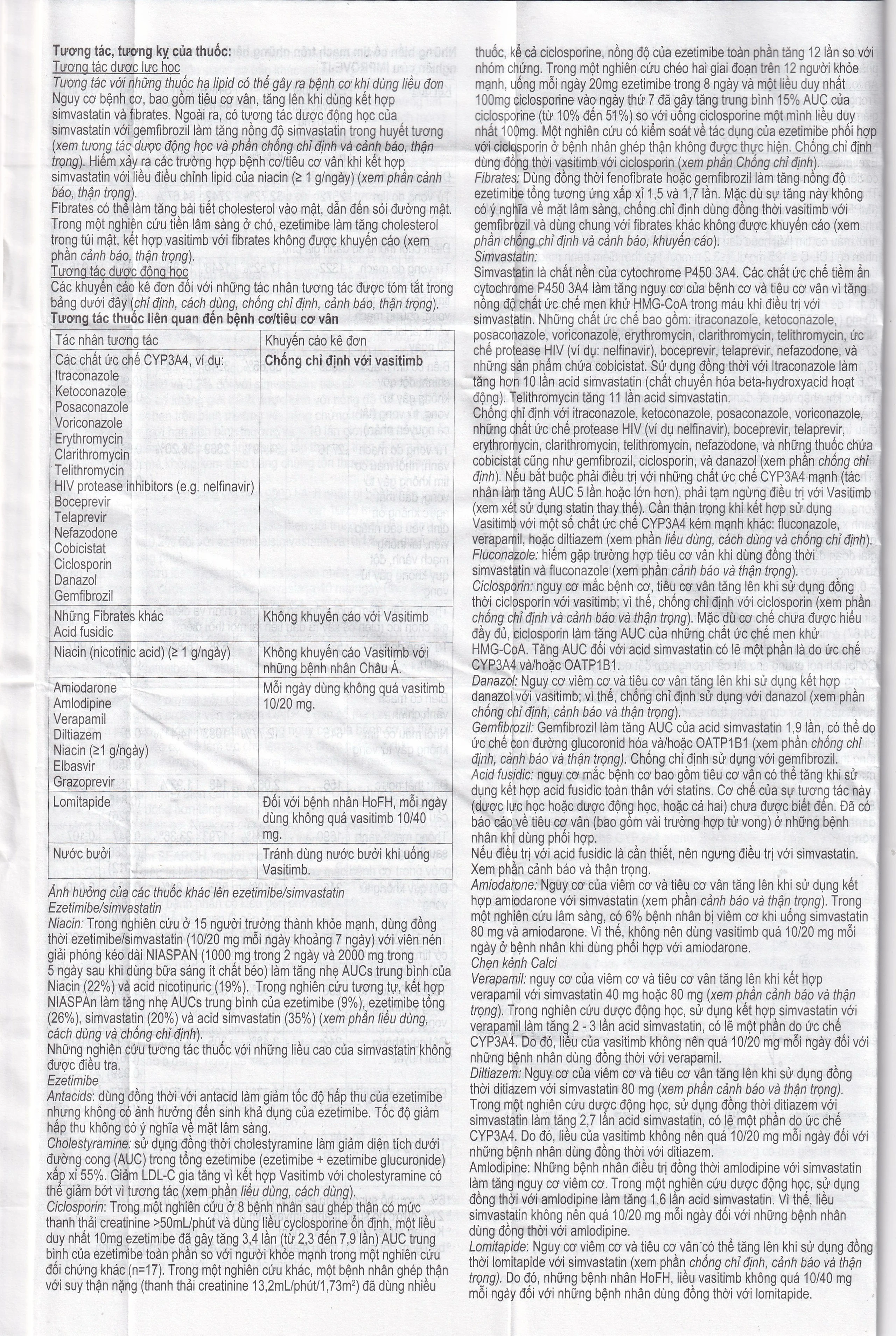 Thuốc Vasitimb 10mg/20mg tablets Krka giúp phòng bệnh tim, điều trị tăng cholesterol máu, máu đồng hợp tử gia đình (3 vỉ x 10 viên)