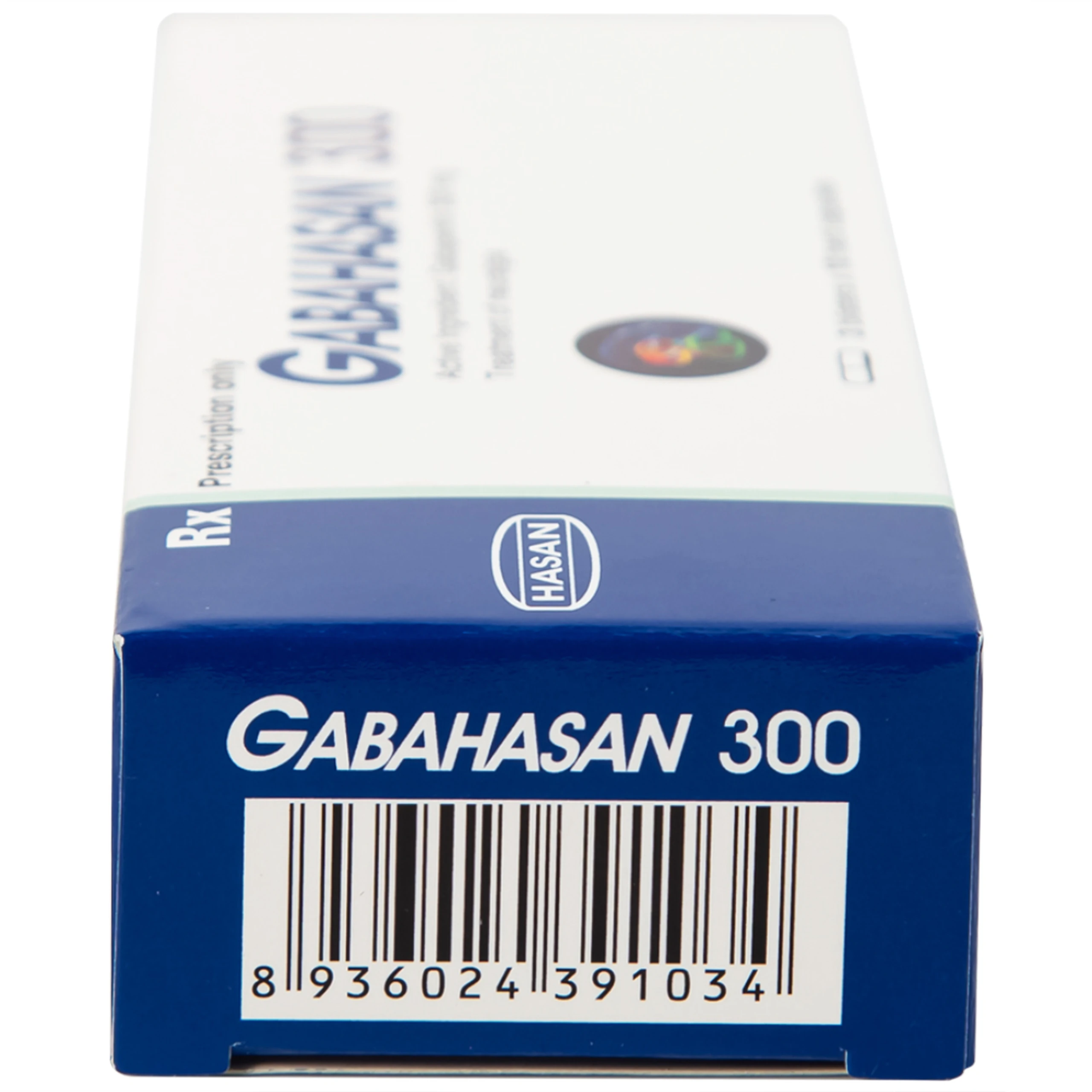 Thuốc Gabahasan 300 Hasan điều trị hỗ trợ trong động kinh cục bộ, đau viêm dây thần kinh ngoại biên (3 vỉ x 10 viên)