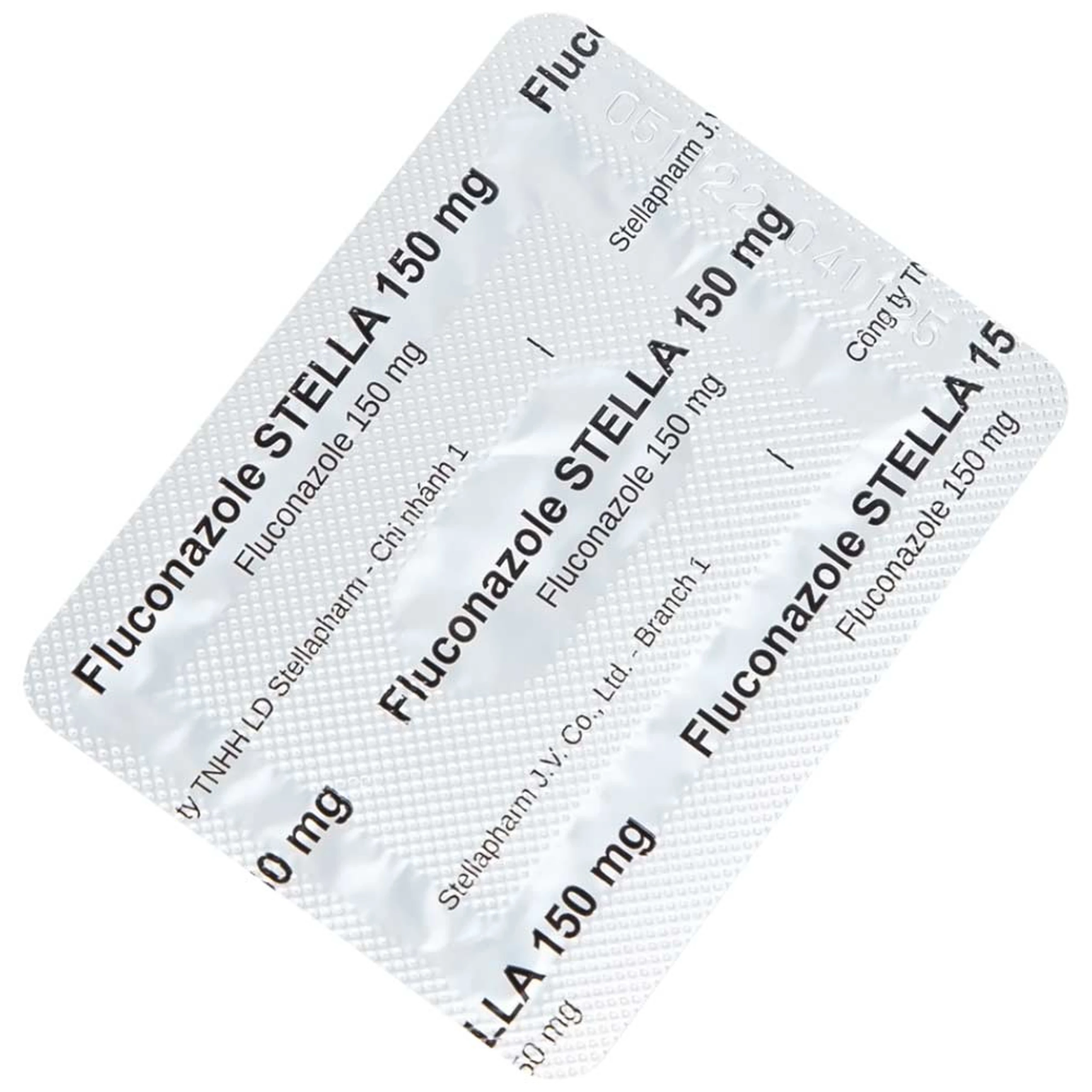 Thuốc Fluconazole Stella 150mg điều trị nhiễm nấm (1 vỉ x 1 viên)