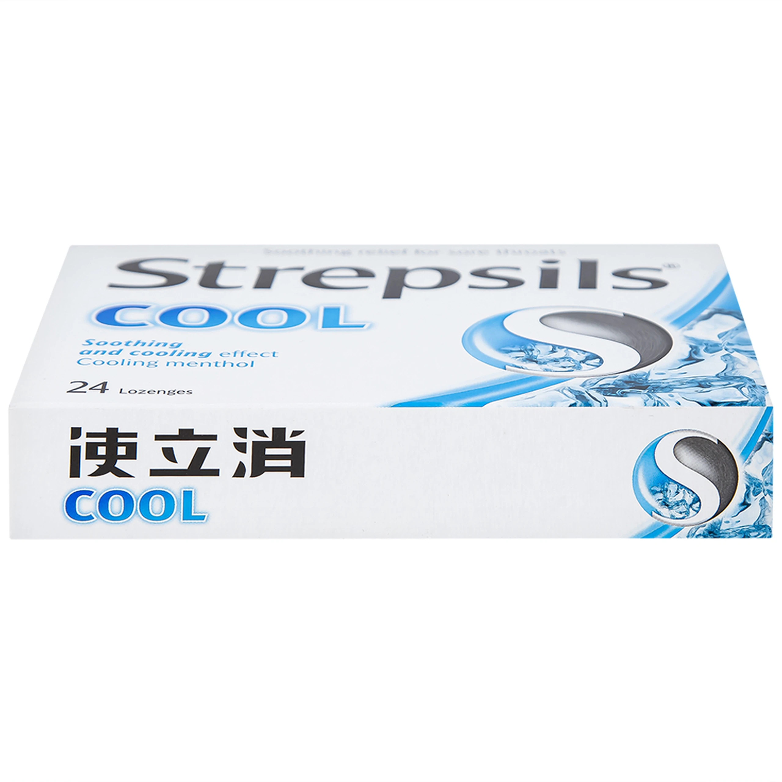 Viên ngậm Strepsils Cool Reckitt Benckiser điều trị viêm họng (2 vỉ x 12 viên)