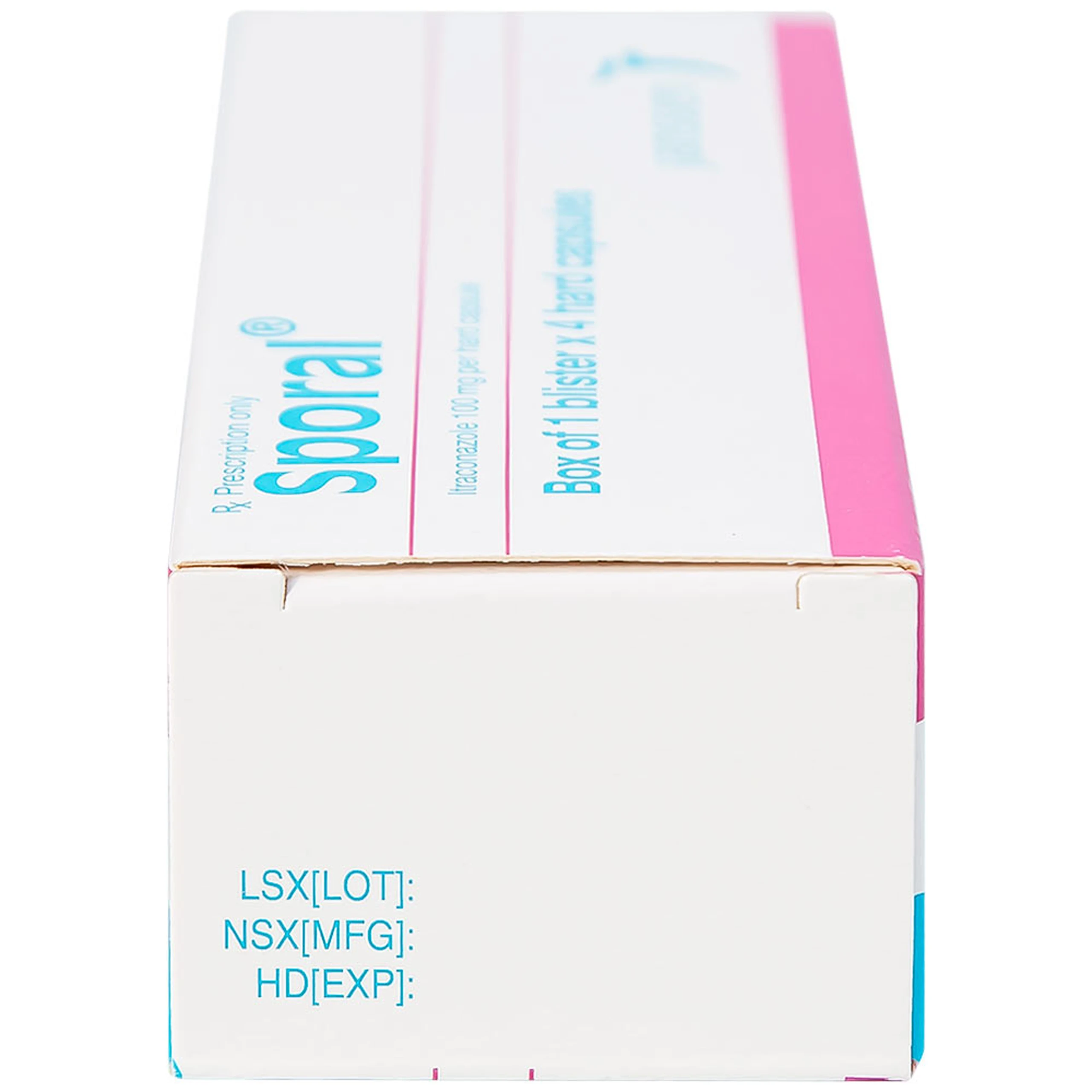 Thuốc Sporal Janssen điều trị các bệnh nấm phụ khoa, da, toàn thân (1 vỉ x 4 viên)