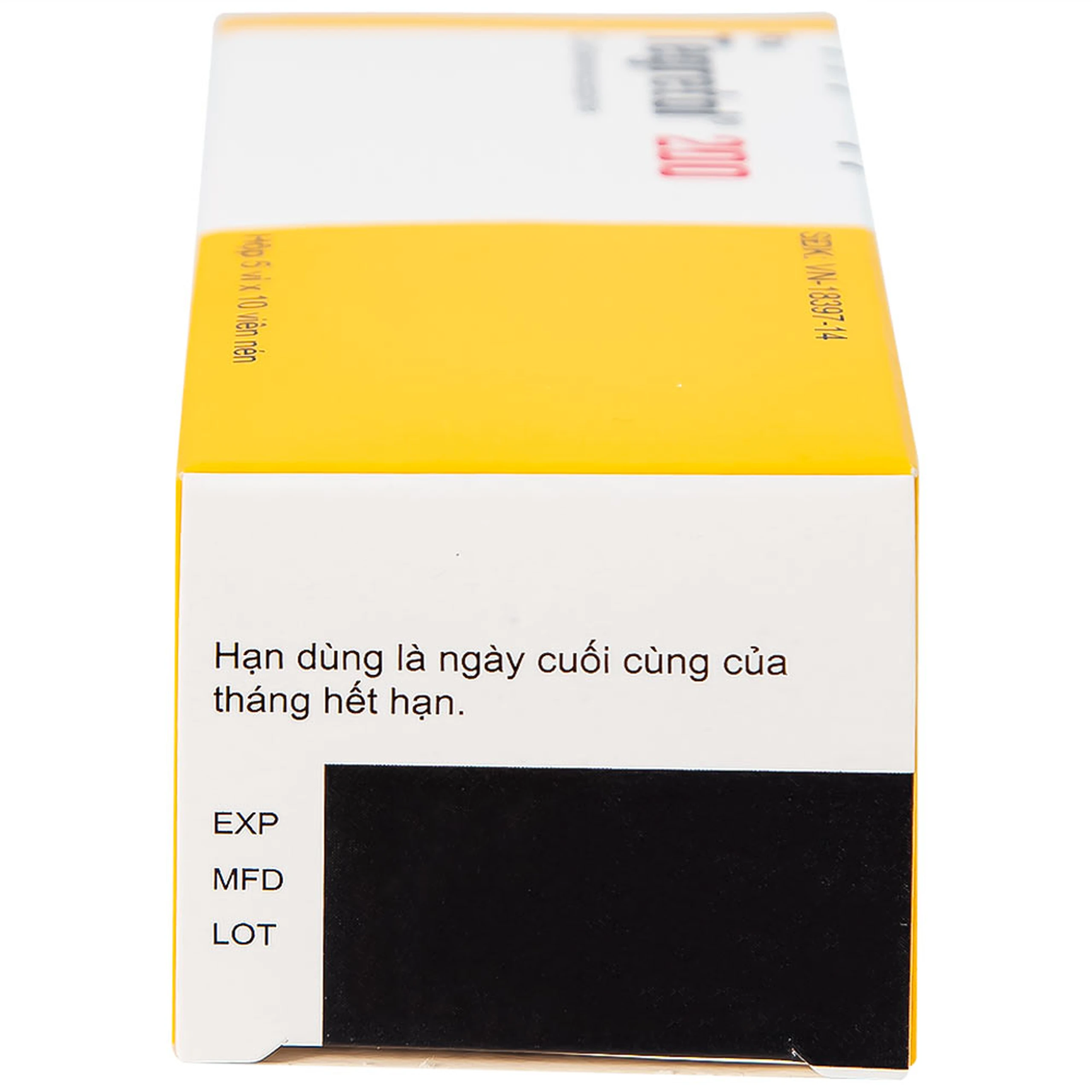 Thuốc Tegretol 200 Novartis điều trị bệnh động kinh (5 vỉ x 10 viên)