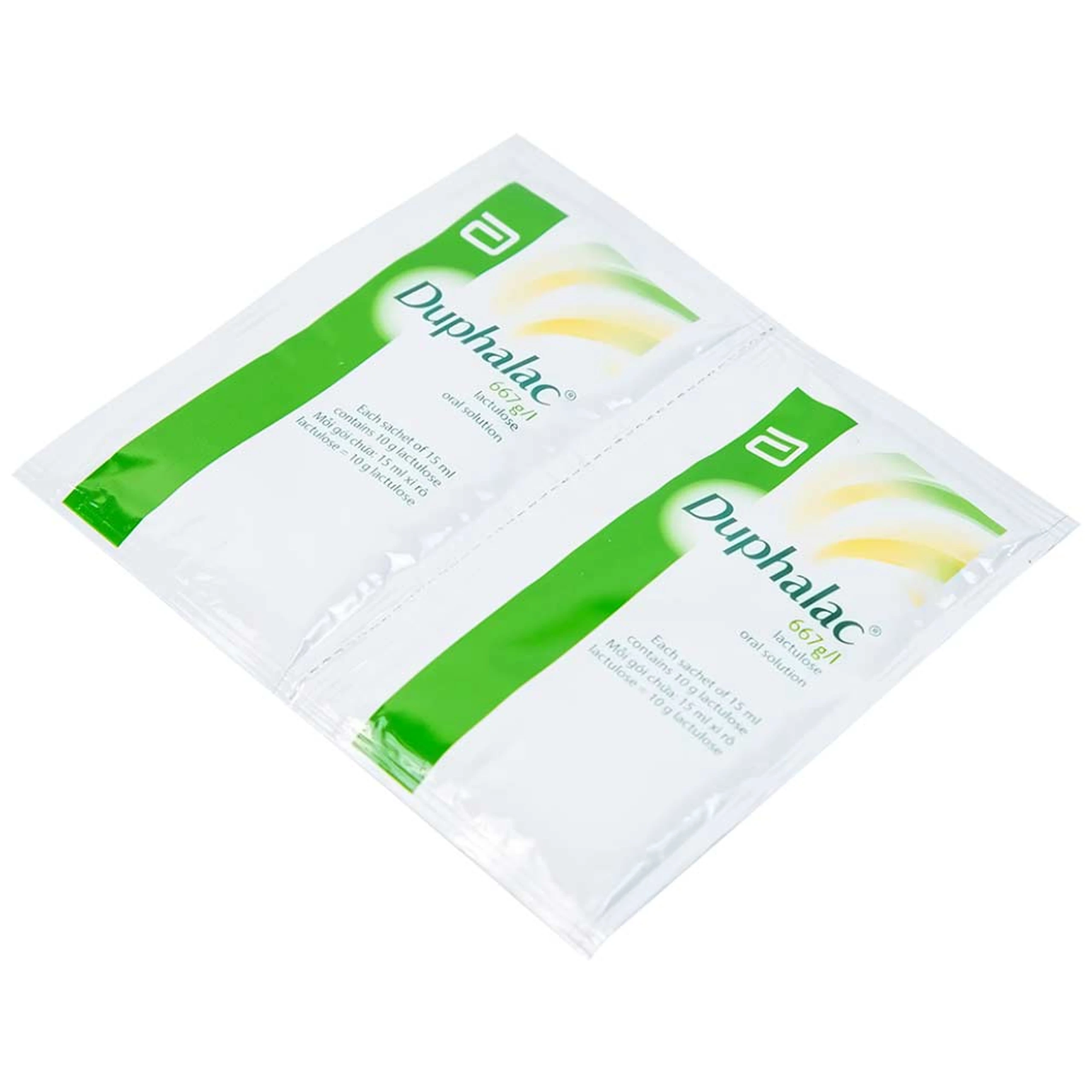 Duphalac (Lactulose) điều trị táo bón hiệu quả và tăng cường lợi khuẩn ruột (20 gói x 15ml)