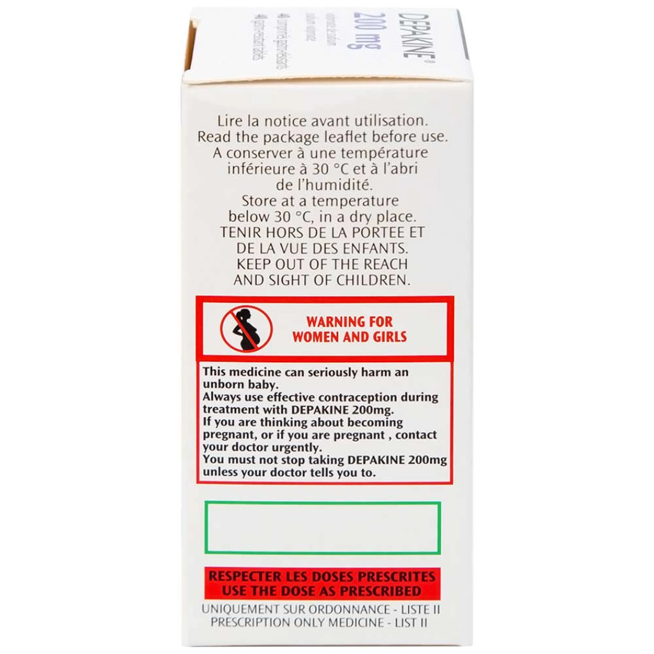 Thuốc Depakine 200mg Sanofi điều trị động kinh (40 viên)