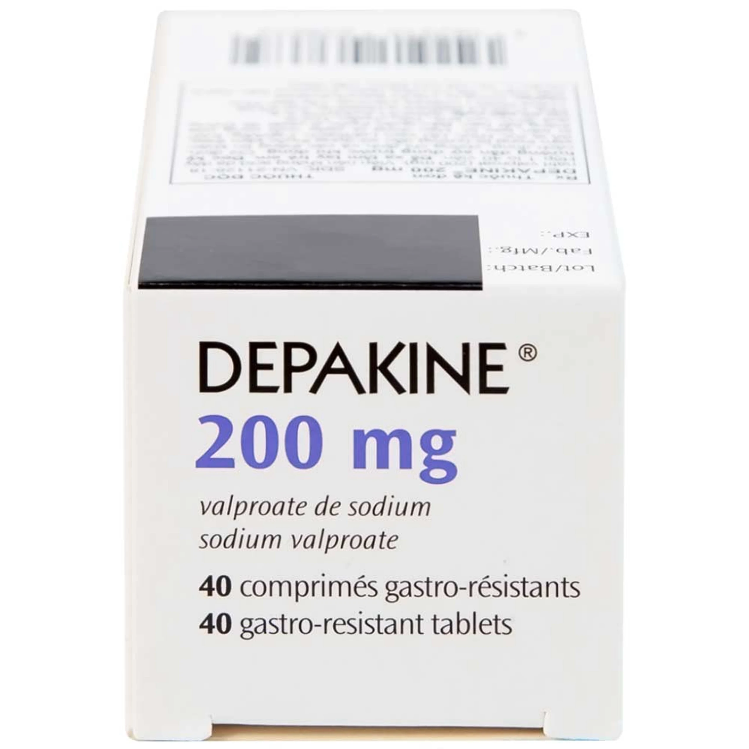 Thuốc Depakine 200mg Sanofi điều trị động kinh (40 viên)