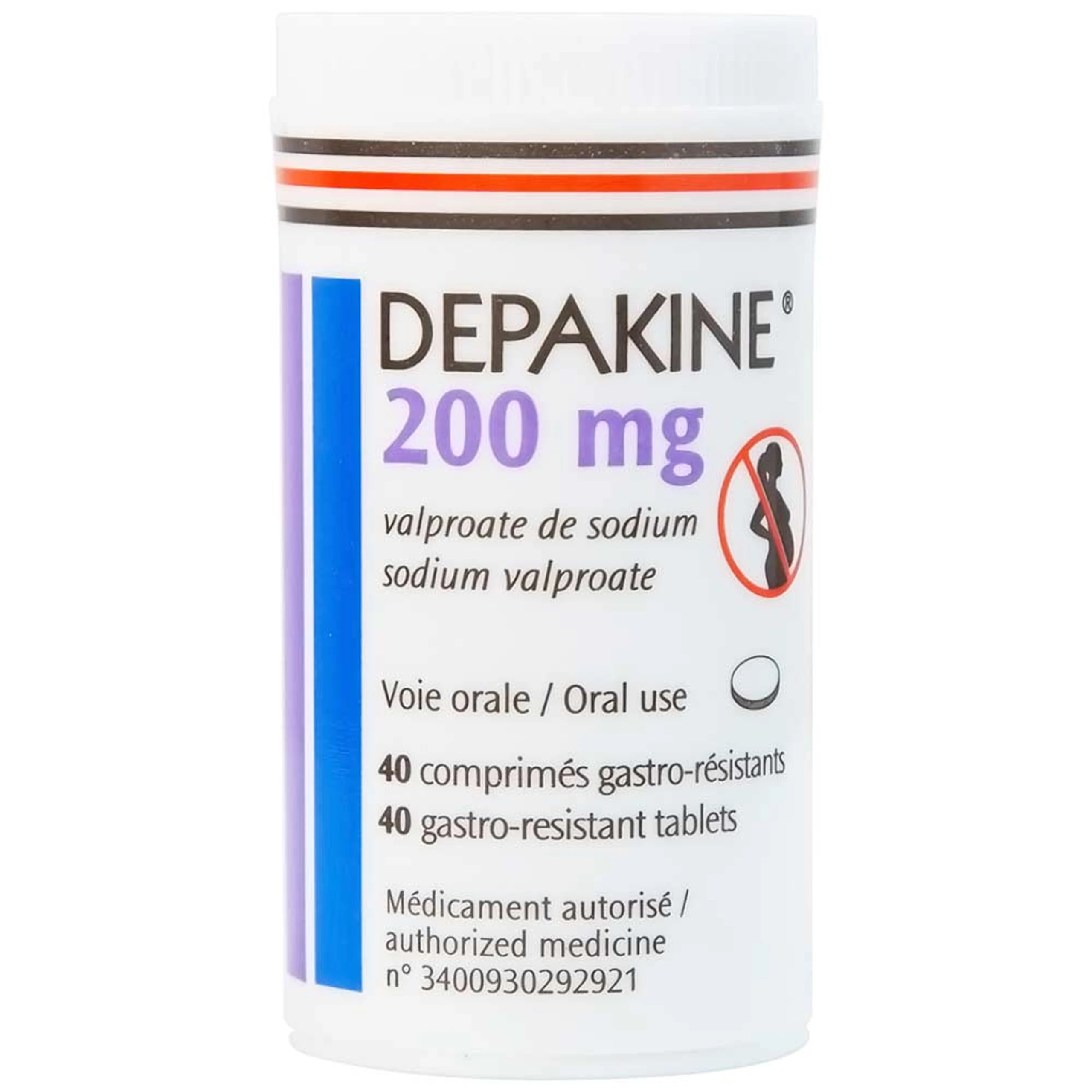 Thuốc Depakine 200mg Sanofi điều trị động kinh (40 viên)