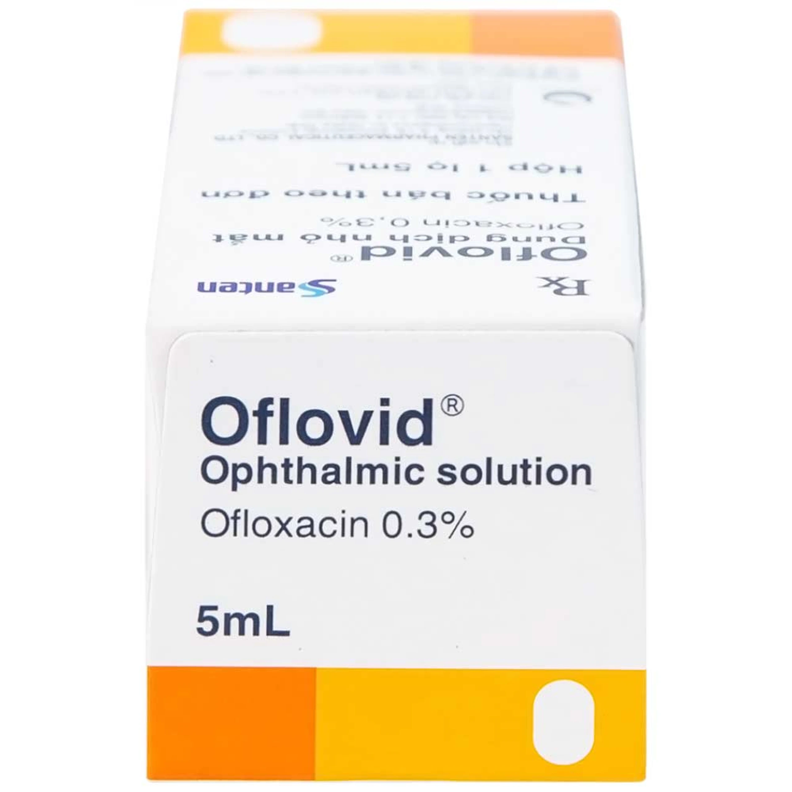 Thuốc nhỏ mắt Oflovid Santen điều trị viêm bờ mi, viêm túi lệ, lẹo, viêm kết mạc, viêm sụn mi (5ml)