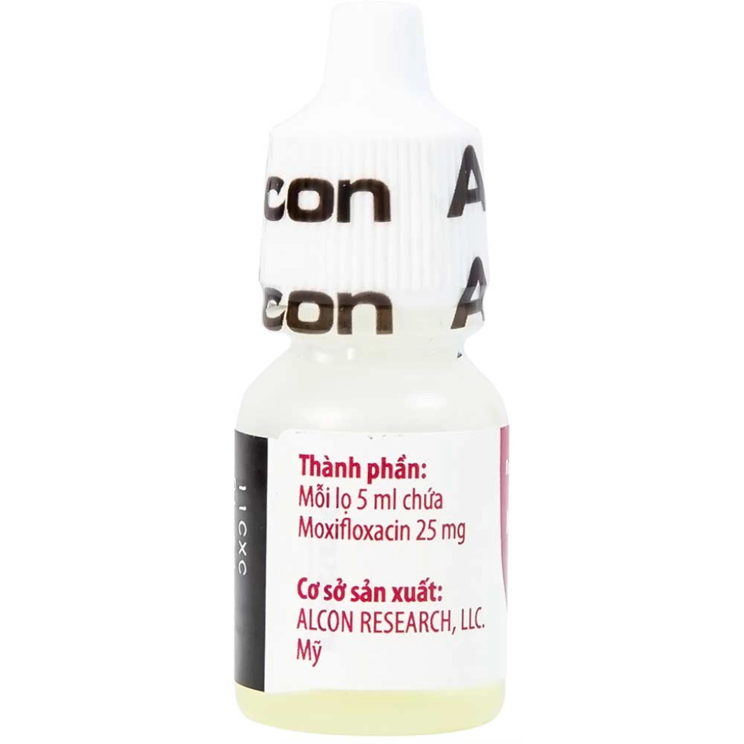 Thuốc nhỏ mắt Vigamox Alcon điều trị viêm kết mạc (5ml)