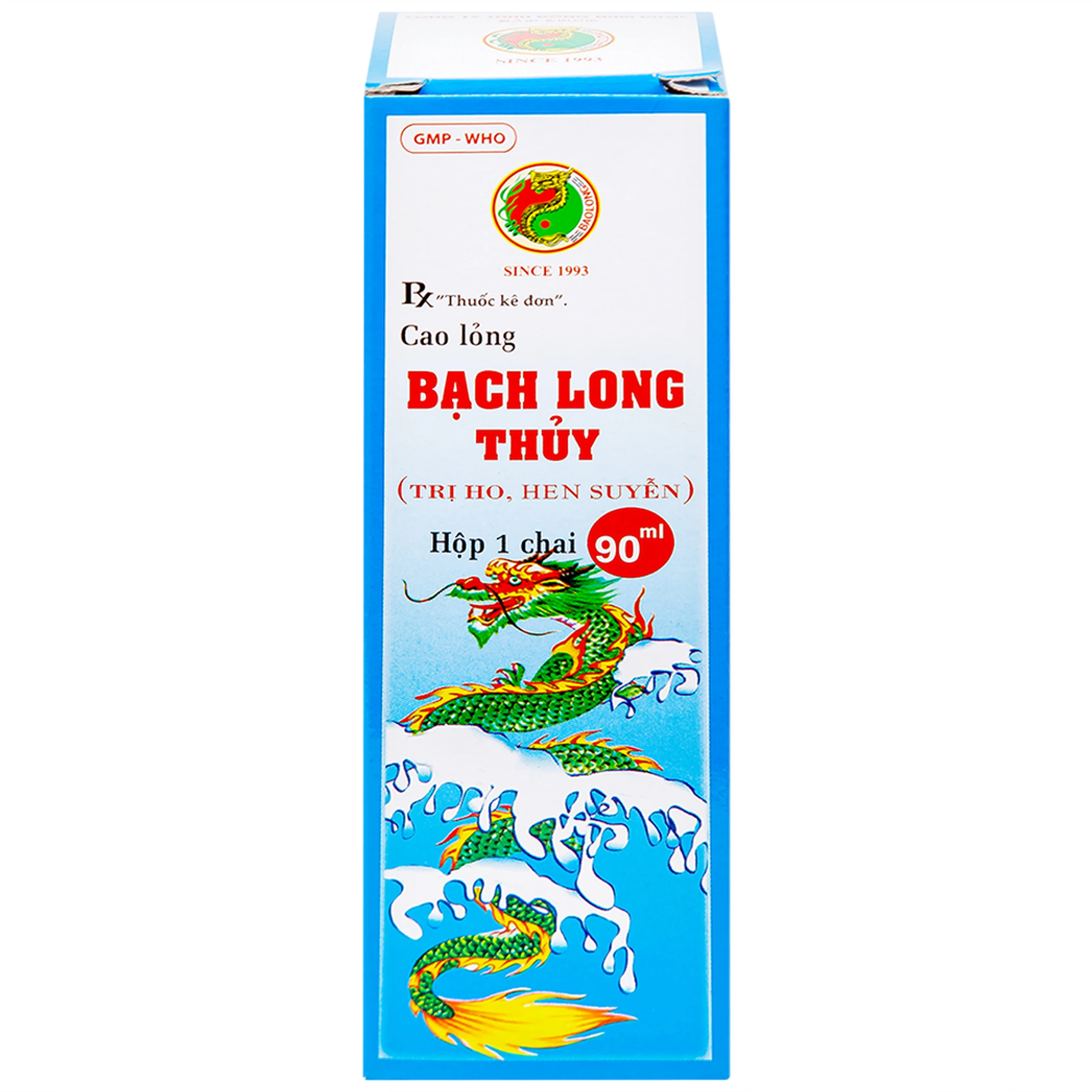 Cao lỏng Bạch Long Thủy điều trị ho, hen suyễn (90ml)