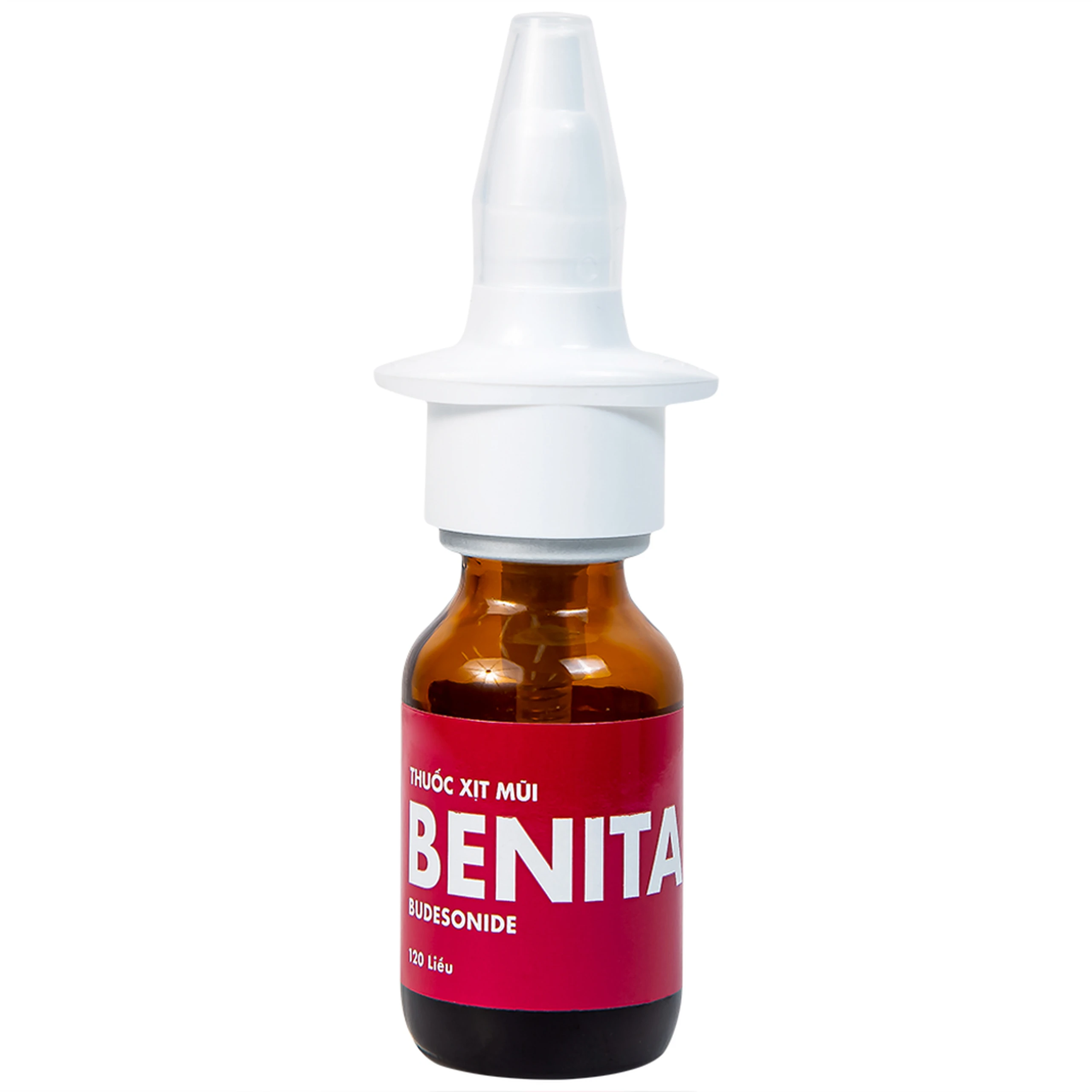Thuốc xịt mũi Benita Merap điều trị viêm mũi dị ứng, polyp mũi (120 liều)