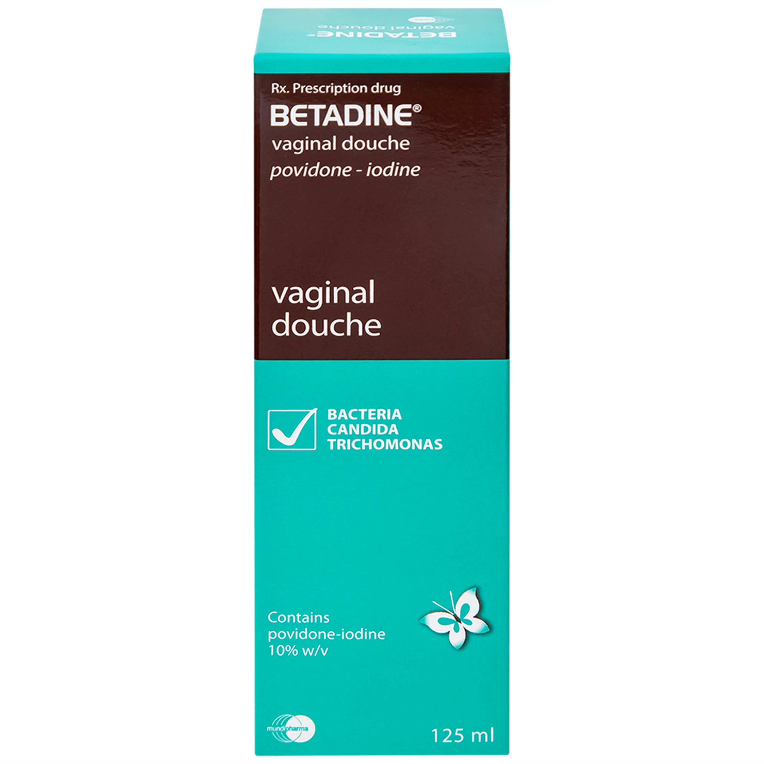 Dung dịch sát trùng âm đạo Betadine điều trị nhiễm trùng âm đạo (125ml)
