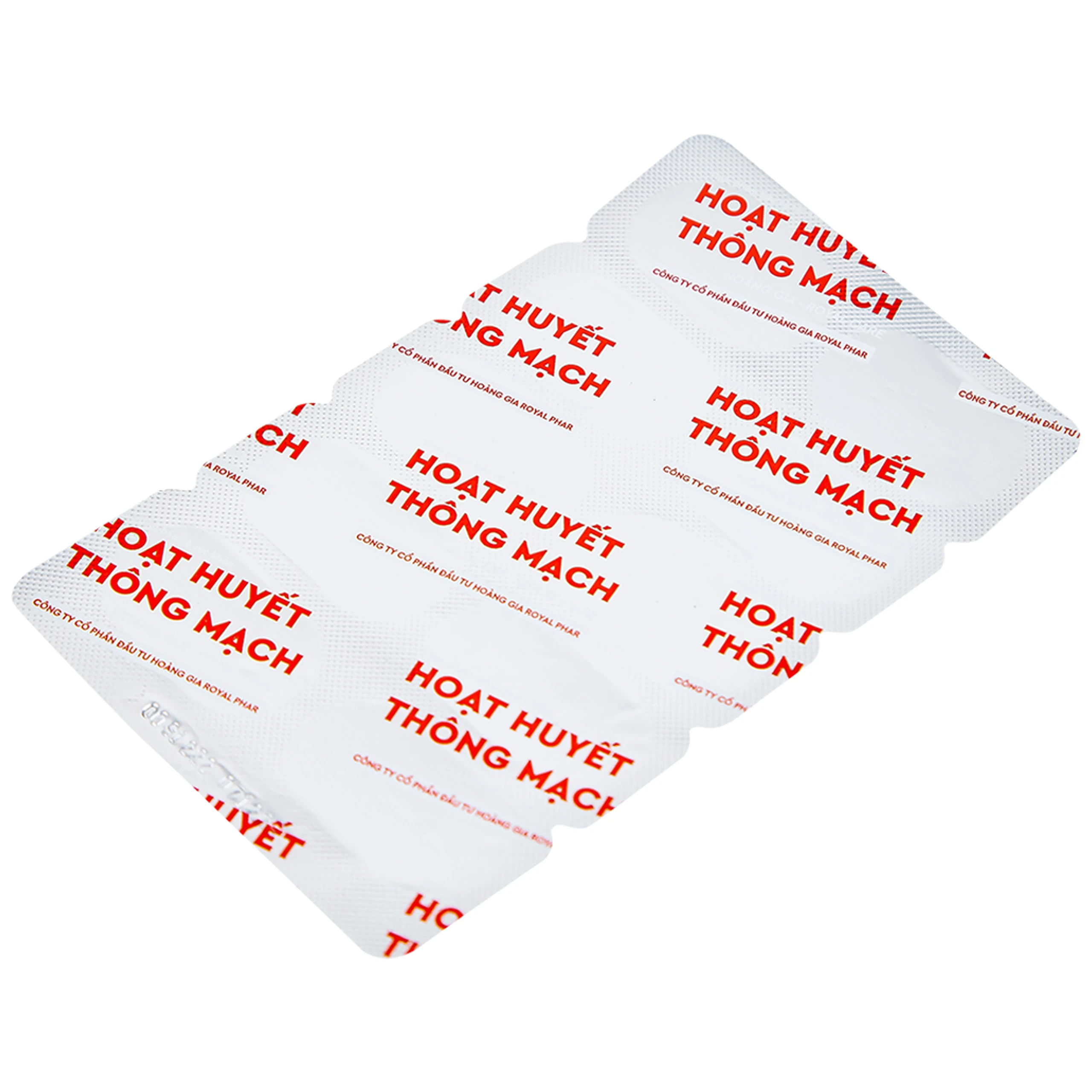 Viên uống giúp hoạt huyết, tăng cường tuần hoàn não Hoạt Huyết Thông Mạch Hoàng Gia Royal Care (3 vỉ x 10 viên)