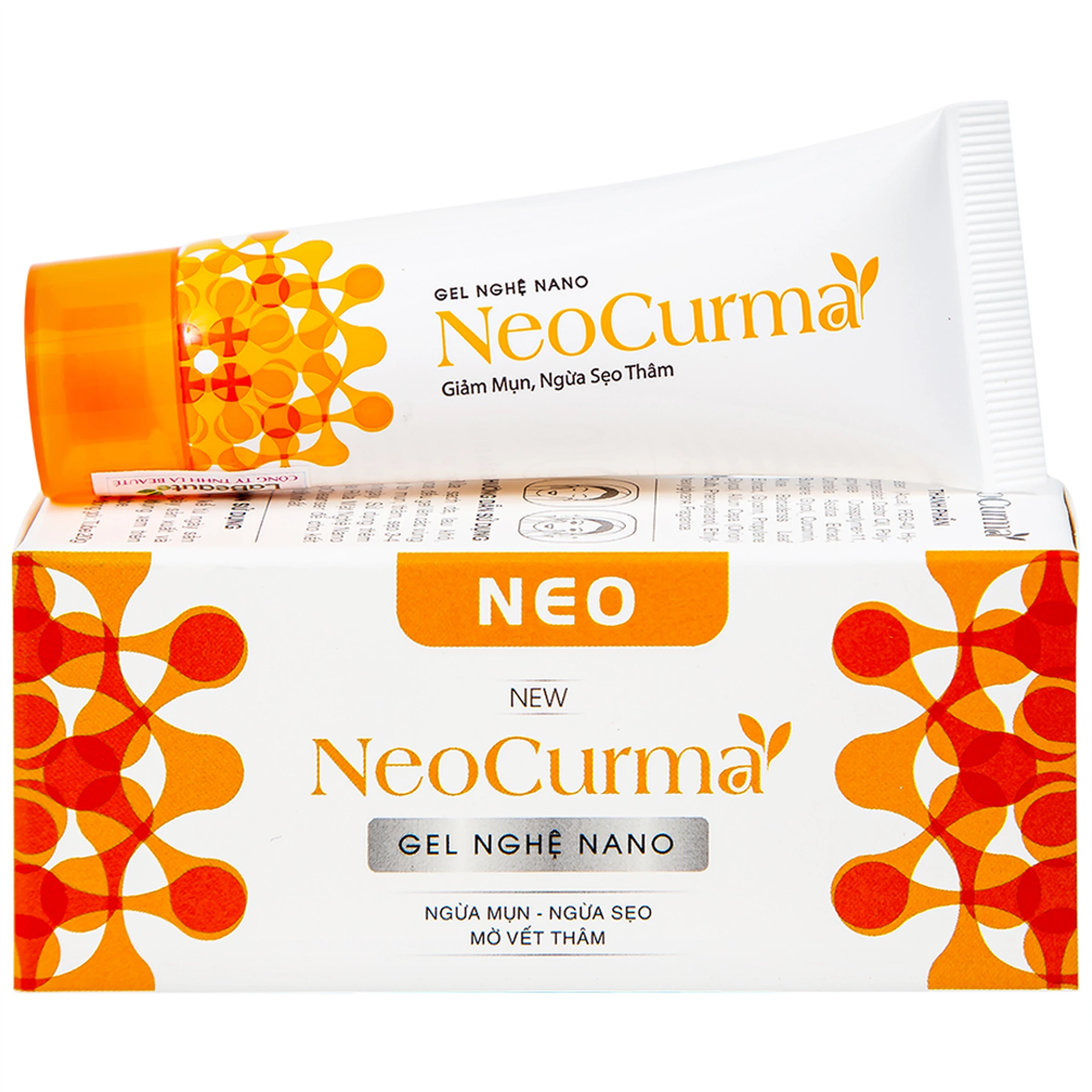 Gel Nghệ Nano NeoCurma ngừa mụn, ngừa sẹo, mờ vết thâm (20g)