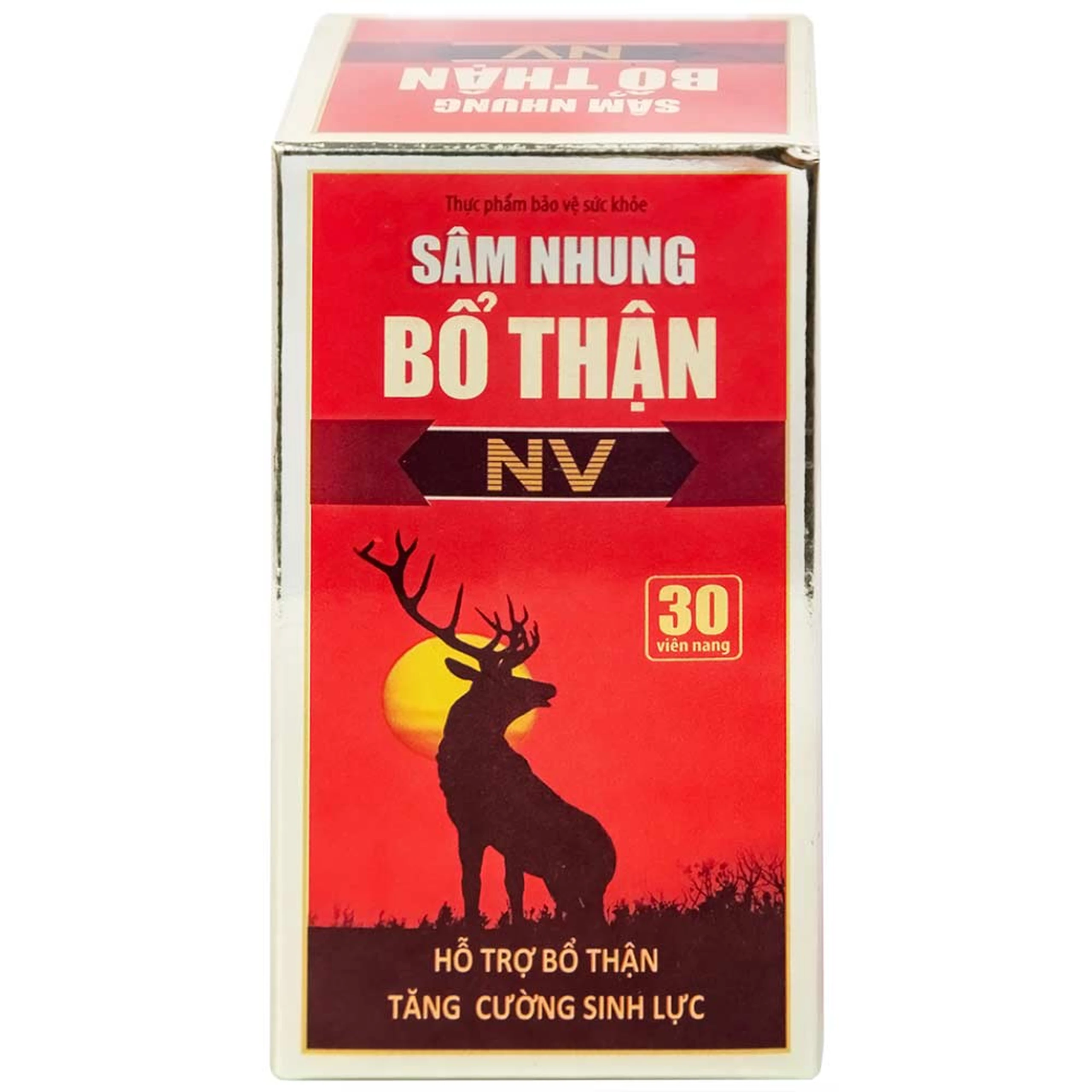 Viên uống hỗ trợ bổ thận, tăng cường sinh lực Sâm Nhung Bổ Thận NV (30 viên)