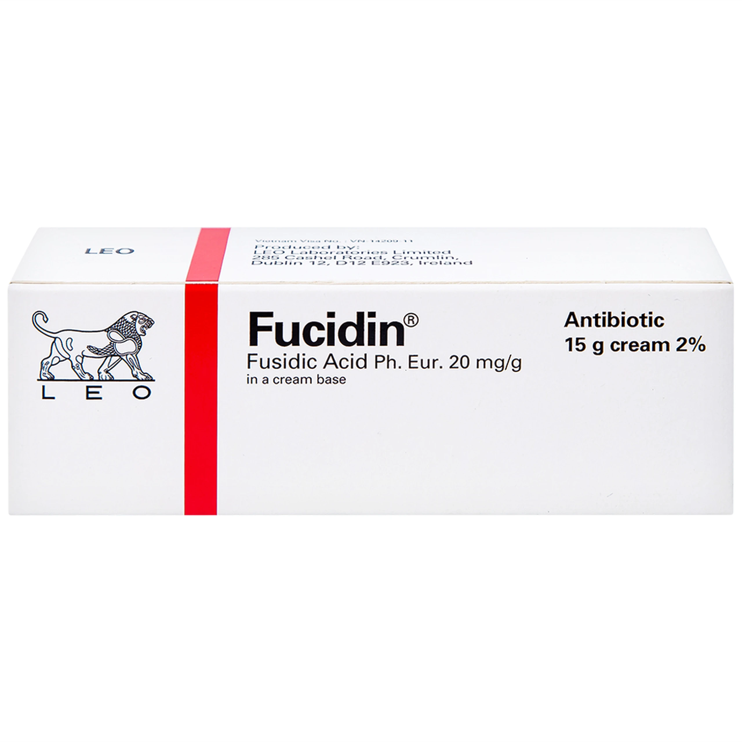 Kem Fucidin LEO điều trị nhiễm khuẩn (15g)