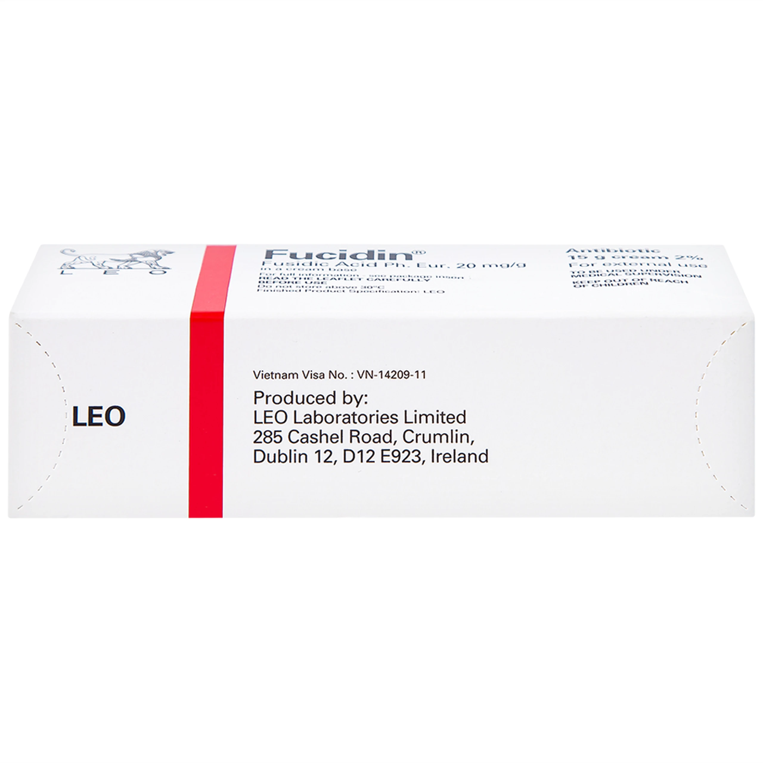 Kem Fucidin LEO điều trị nhiễm khuẩn (15g)