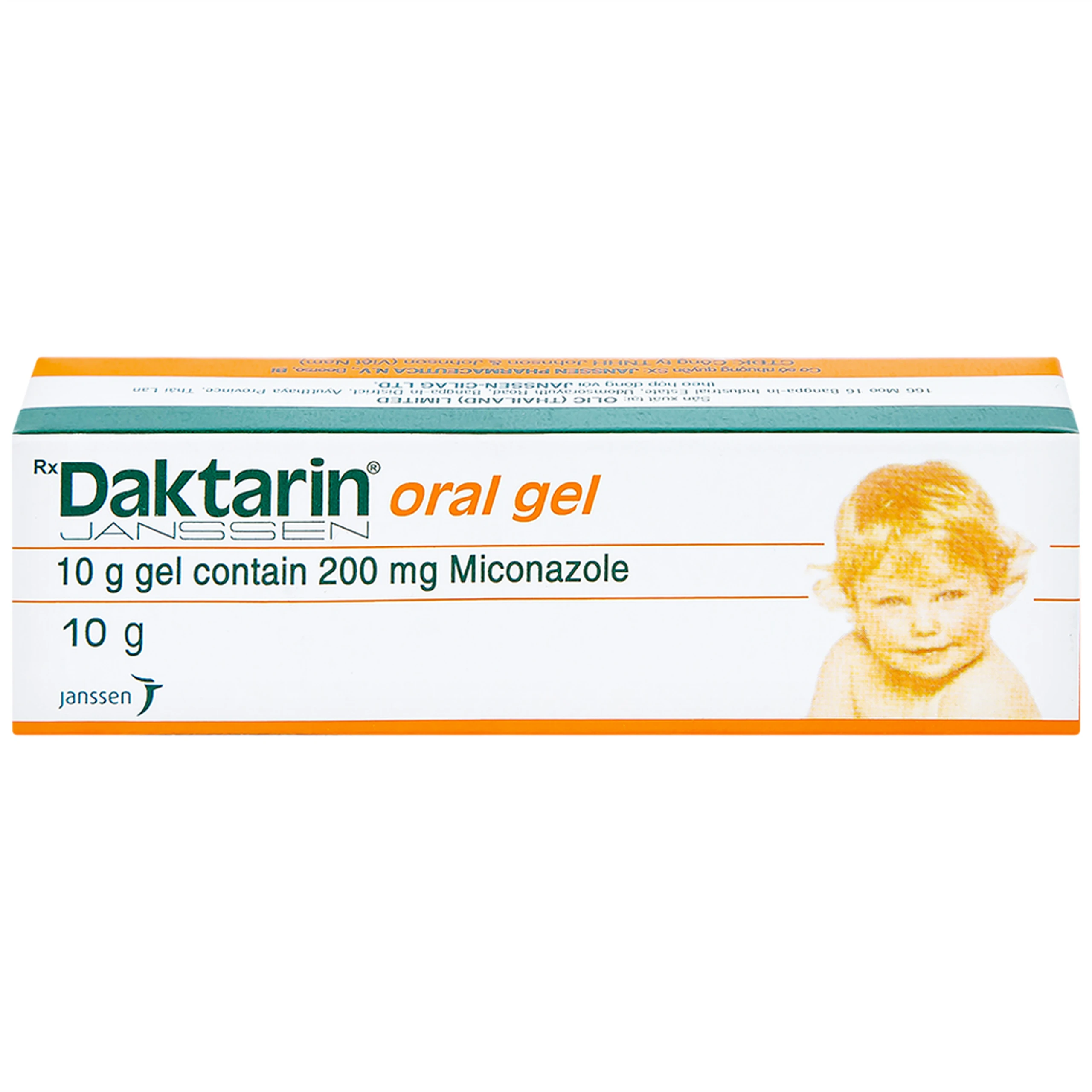 Gel Daktarin Oral Janssen điều trị nhiễm nấm candida (10g)
