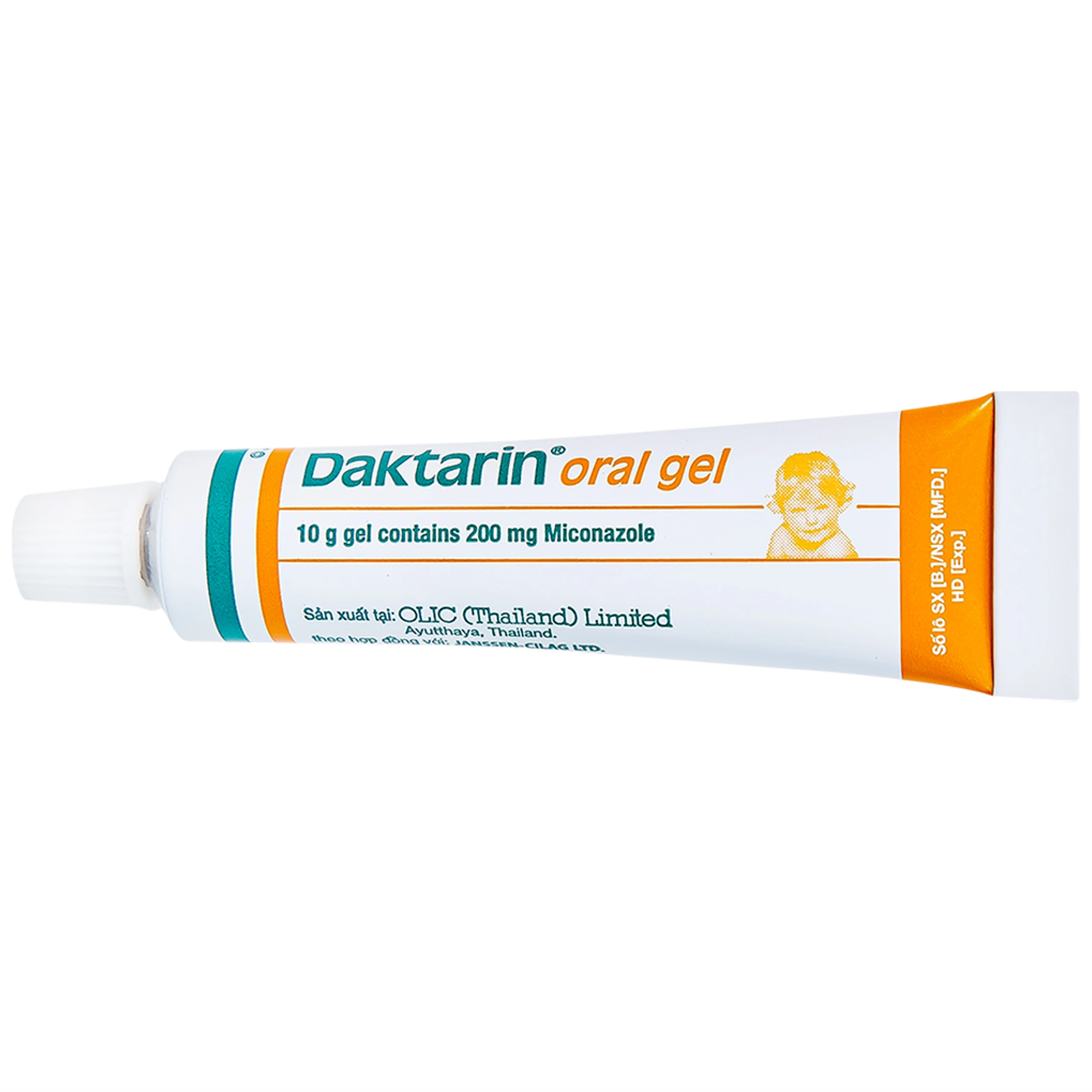 Gel Daktarin Oral Janssen điều trị nhiễm nấm candida (10g)