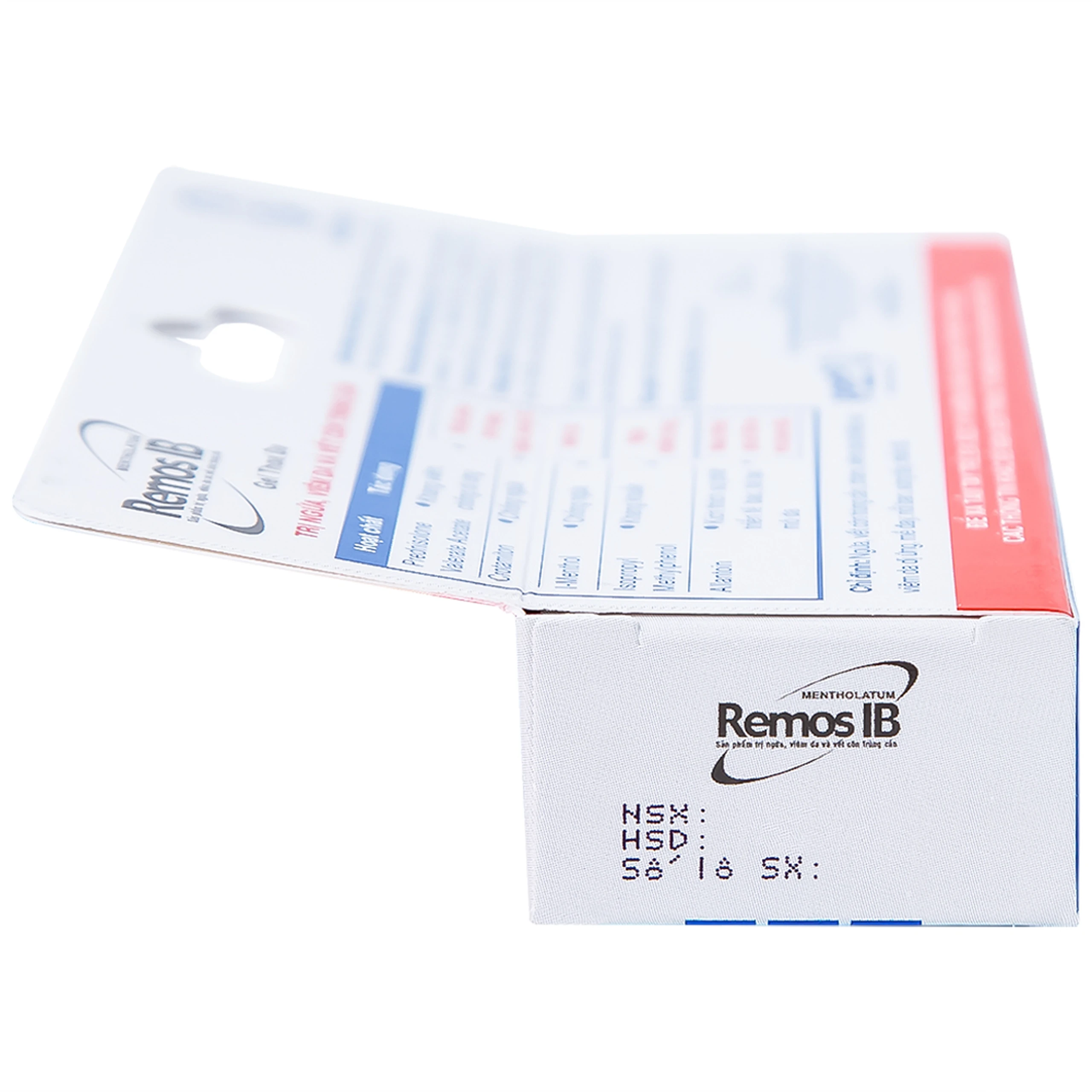 Gel Remos IB trị ngứa, viêm da và vết côn trùng cắn (10g)