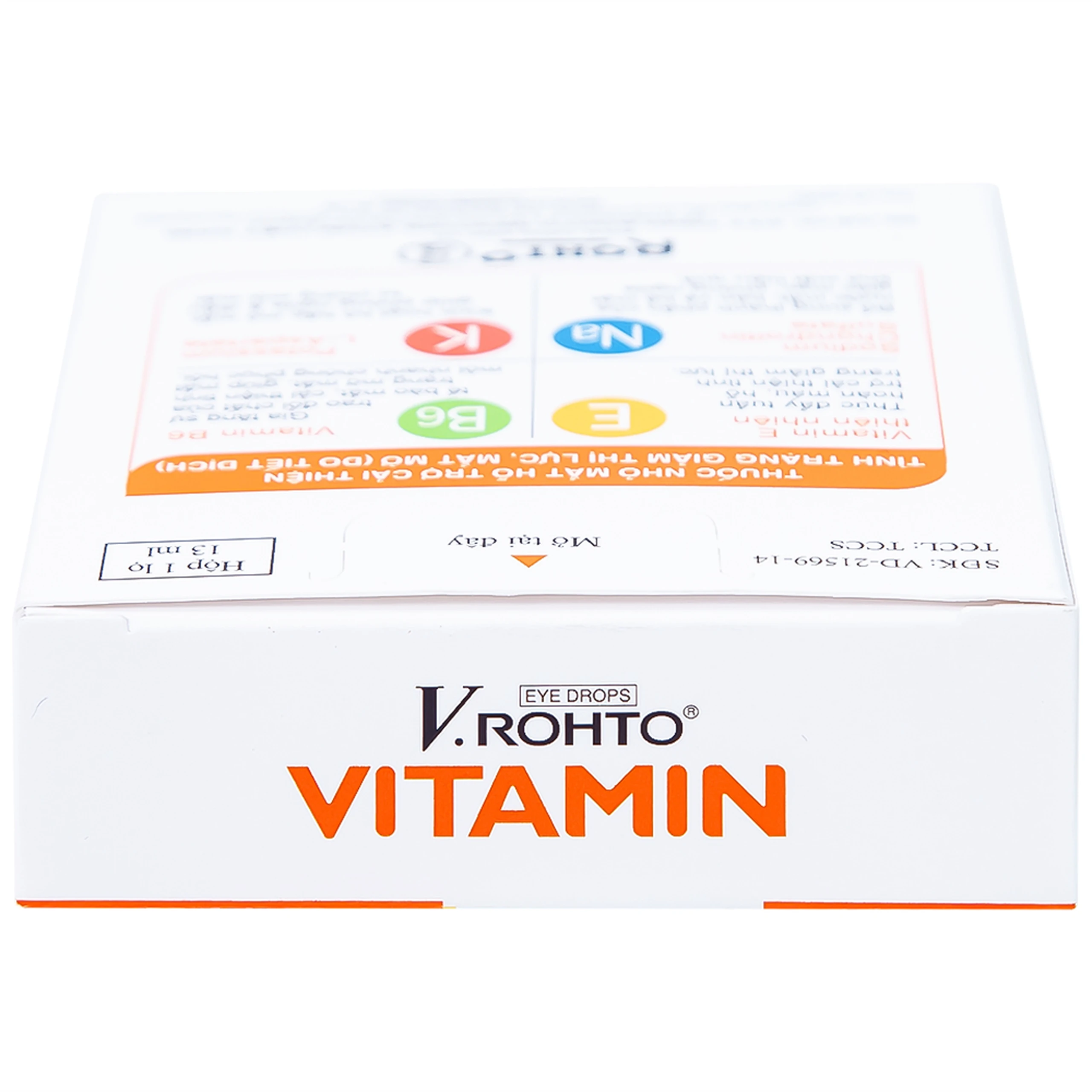 Thuốc nhỏ mắt V.Rohto Vitamin hỗ trợ cải thiện tình trạng giảm thị lực, mắt mờ (13ml)