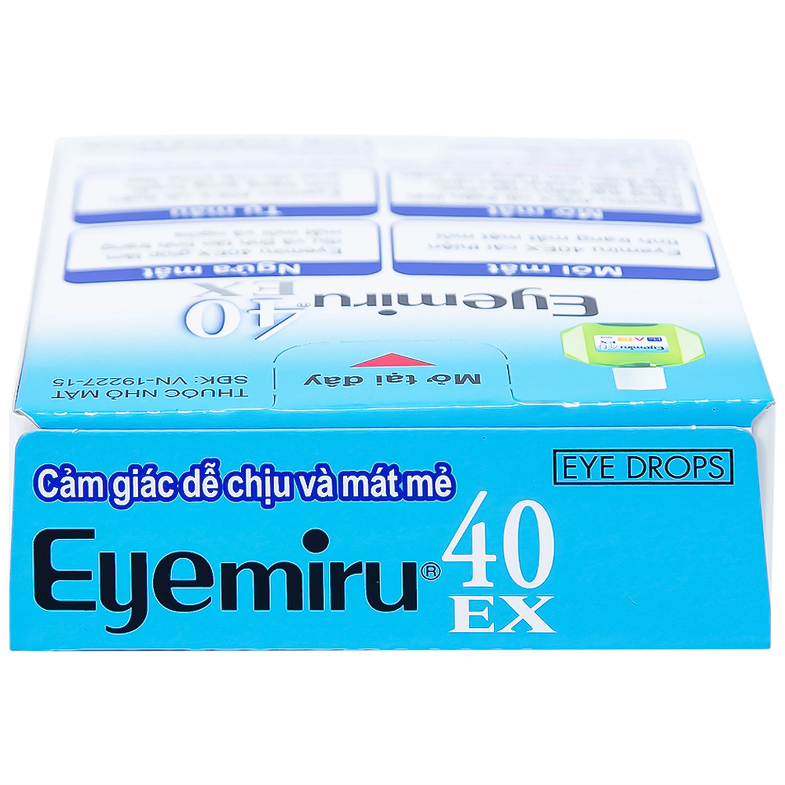 Thuốc nhỏ mắt Eyemiru 40 EX điều trị căng mắt, xung huyết kết mạc (15ml)