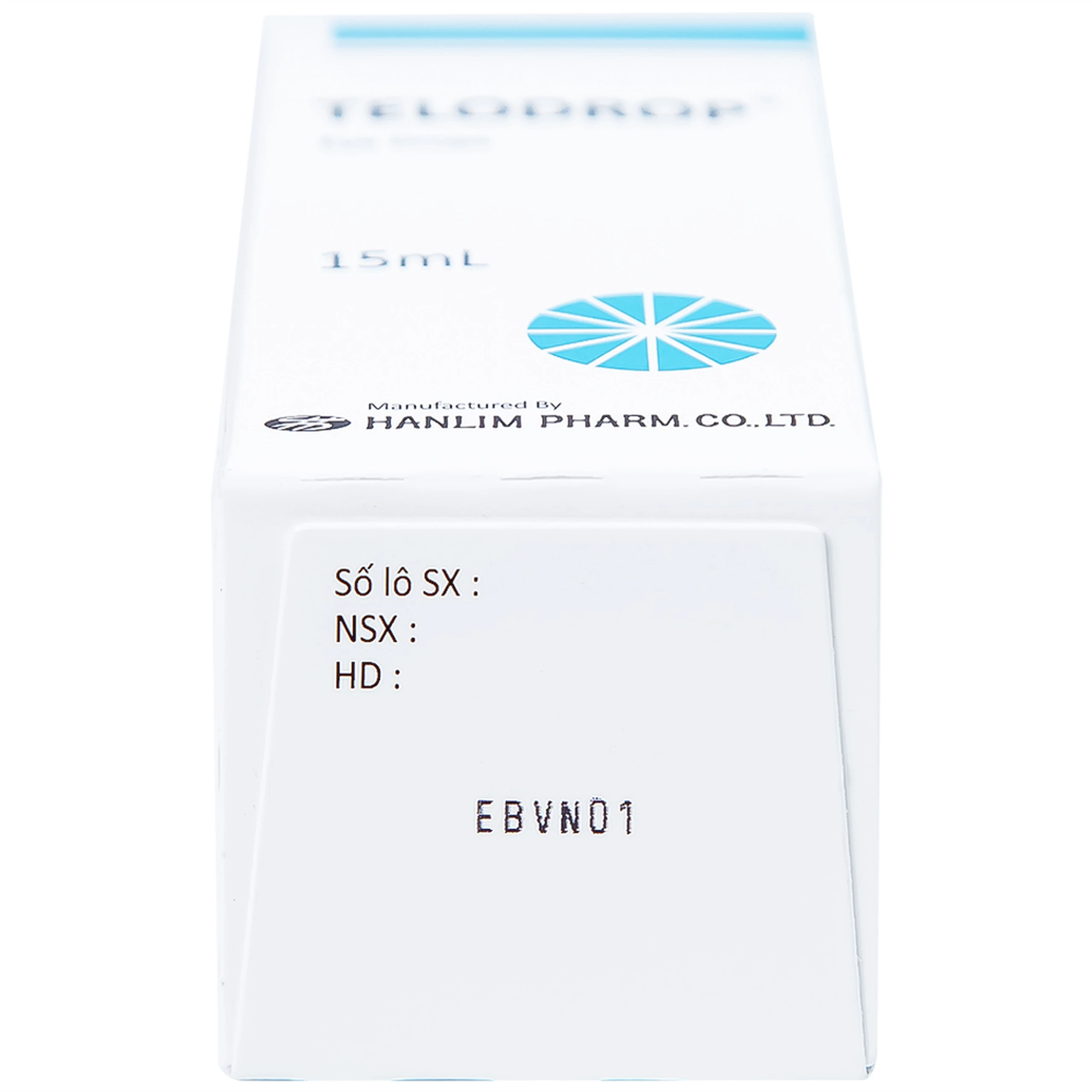 Thuốc nhỏ mắt Telodrop Hanlim điều trị chứng khô mắt (15ml)