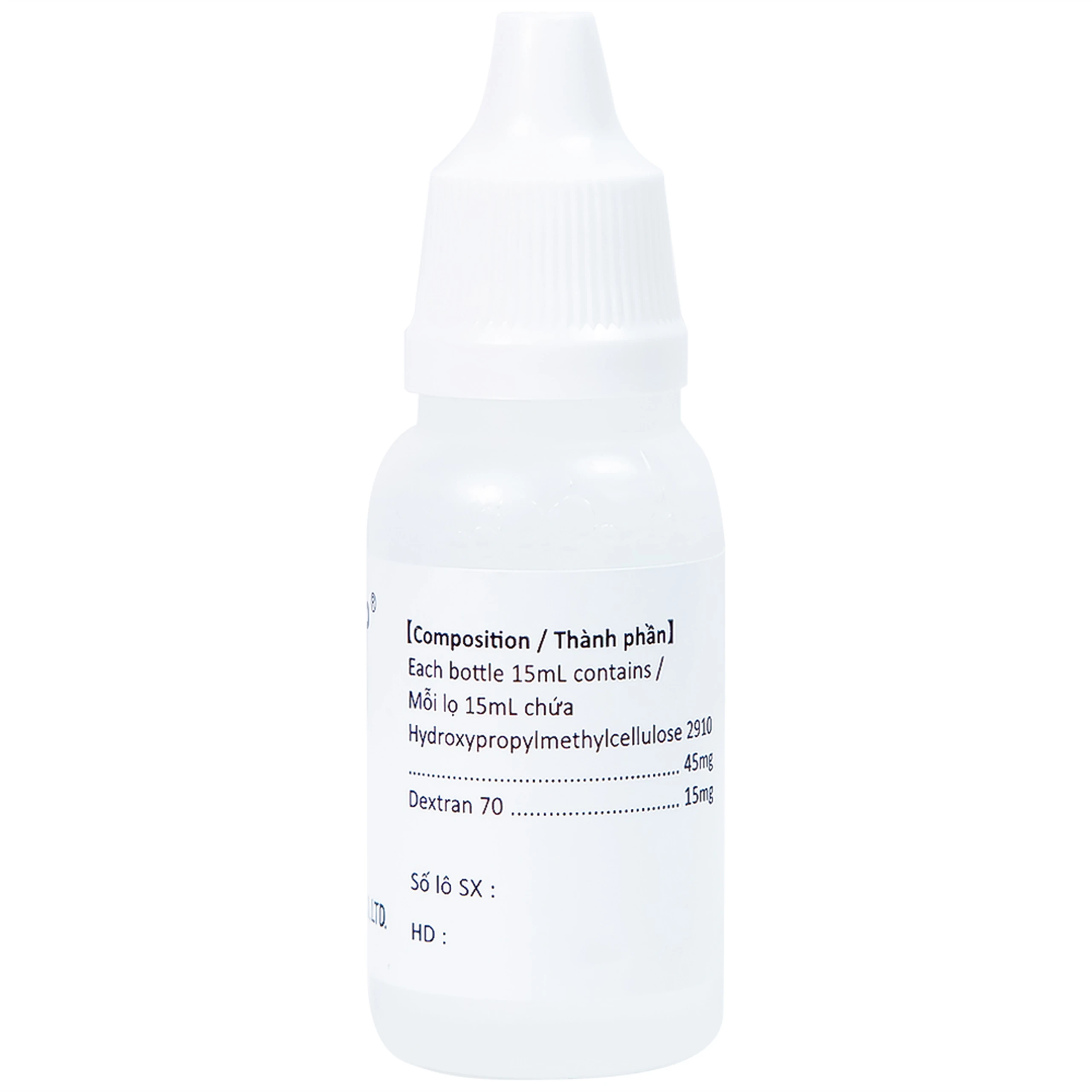 Thuốc nhỏ mắt Telodrop Hanlim điều trị chứng khô mắt (15ml)