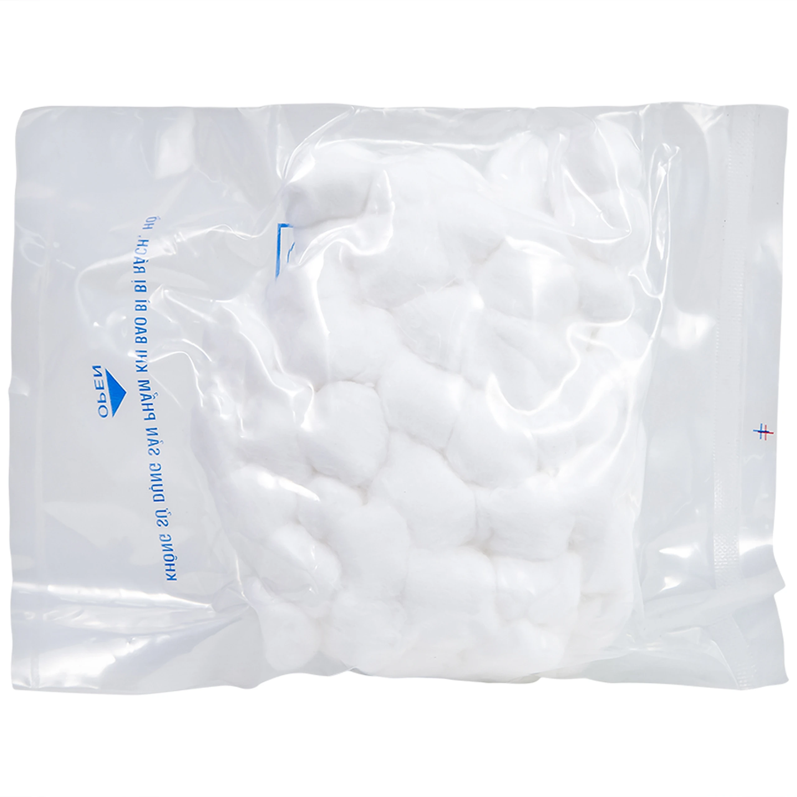 Bông viên Bảo Thạch 50g làm sạch vết thương, thấm máu và dịch tiết