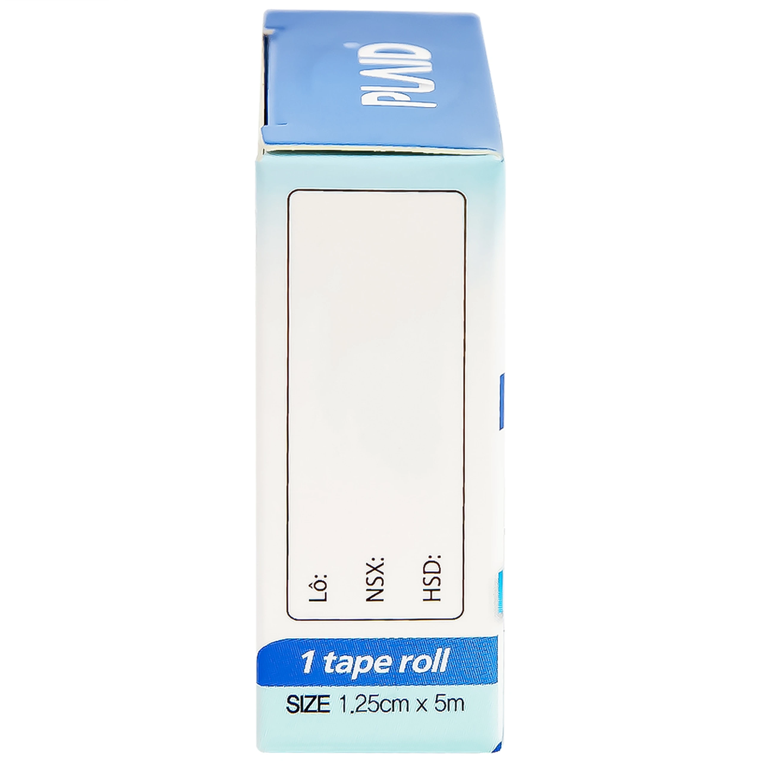 Băng cuộn giấy Plaid Young Plaster-Paper 1.25cmx5m giúp cố định băng gạc và dụng cụ y tế Young Chemical