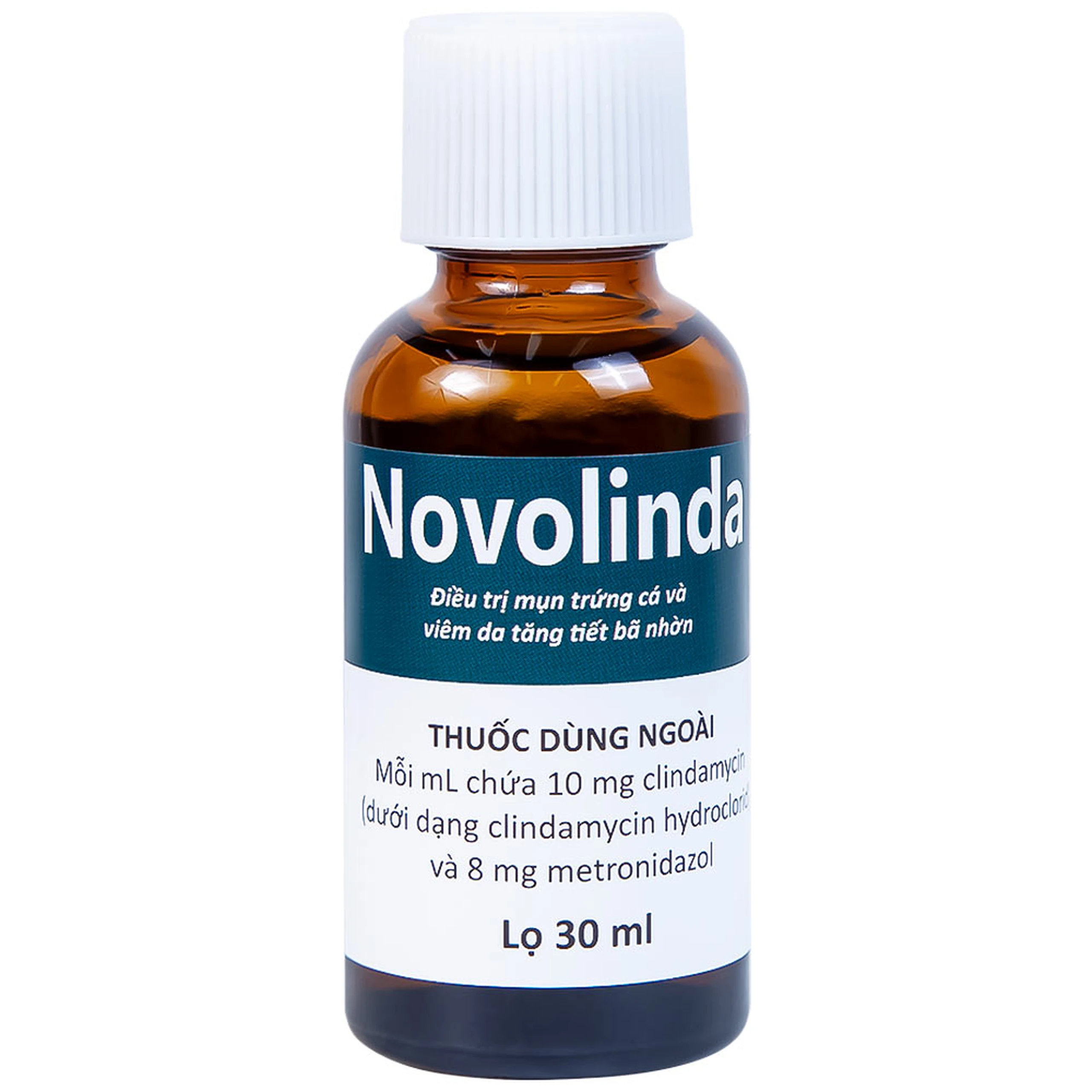 Dung dịch Novolinda CPC1 Hà Nội điều trị bệnh trứng cá, viêm nang lông (30ml)
