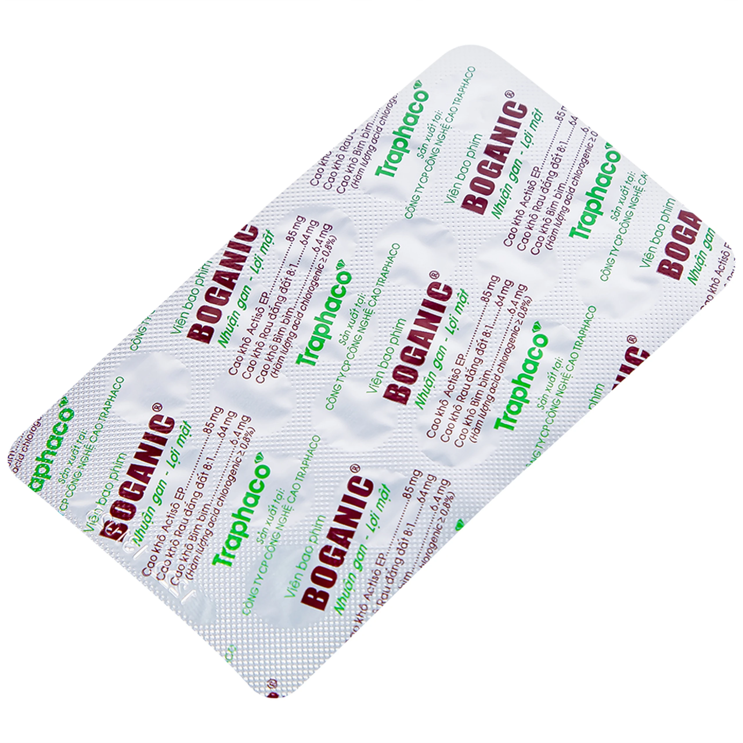 Thuốc Boganic Traphaco bổ gan, hỗ trợ điều trị suy giảm chức năng gan (5 vỉ x 20 viên)