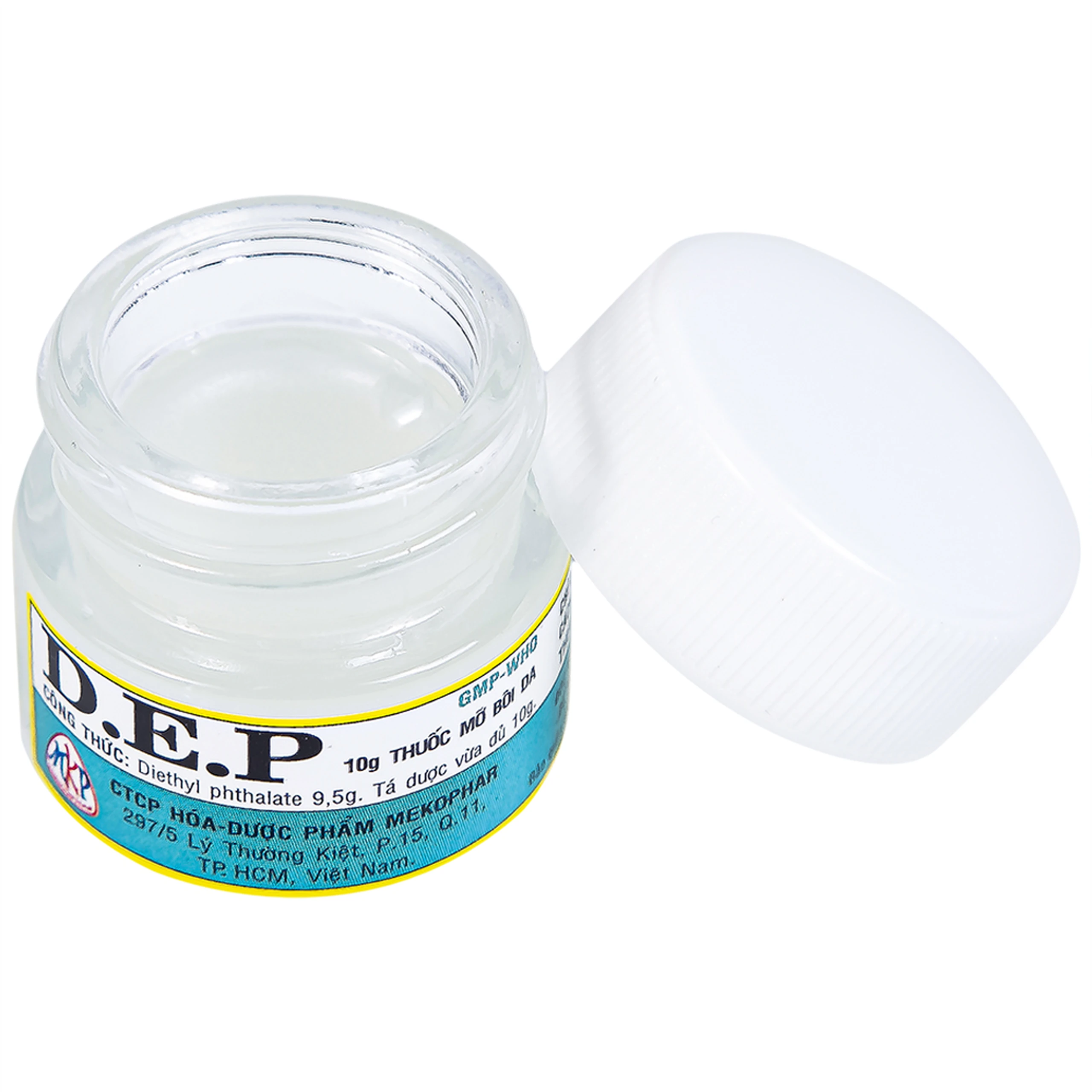 Thuốc mỡ bôi da D.E.P Mekophar điều trị ghẻ ngứa (10g)