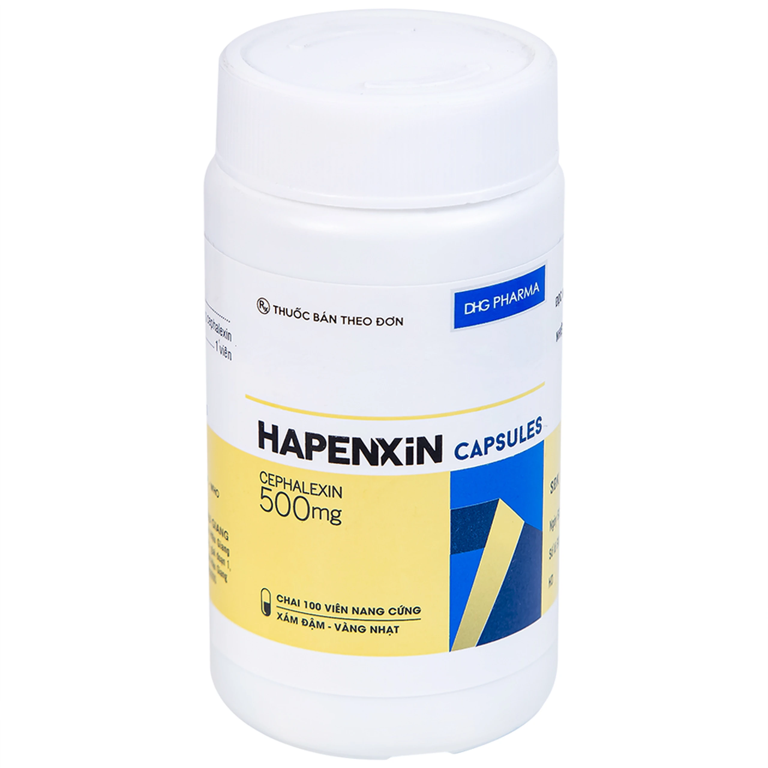 Thuốc Hapenxin Capsules DHG điều trị nhiễm khuẩn (100 viên)