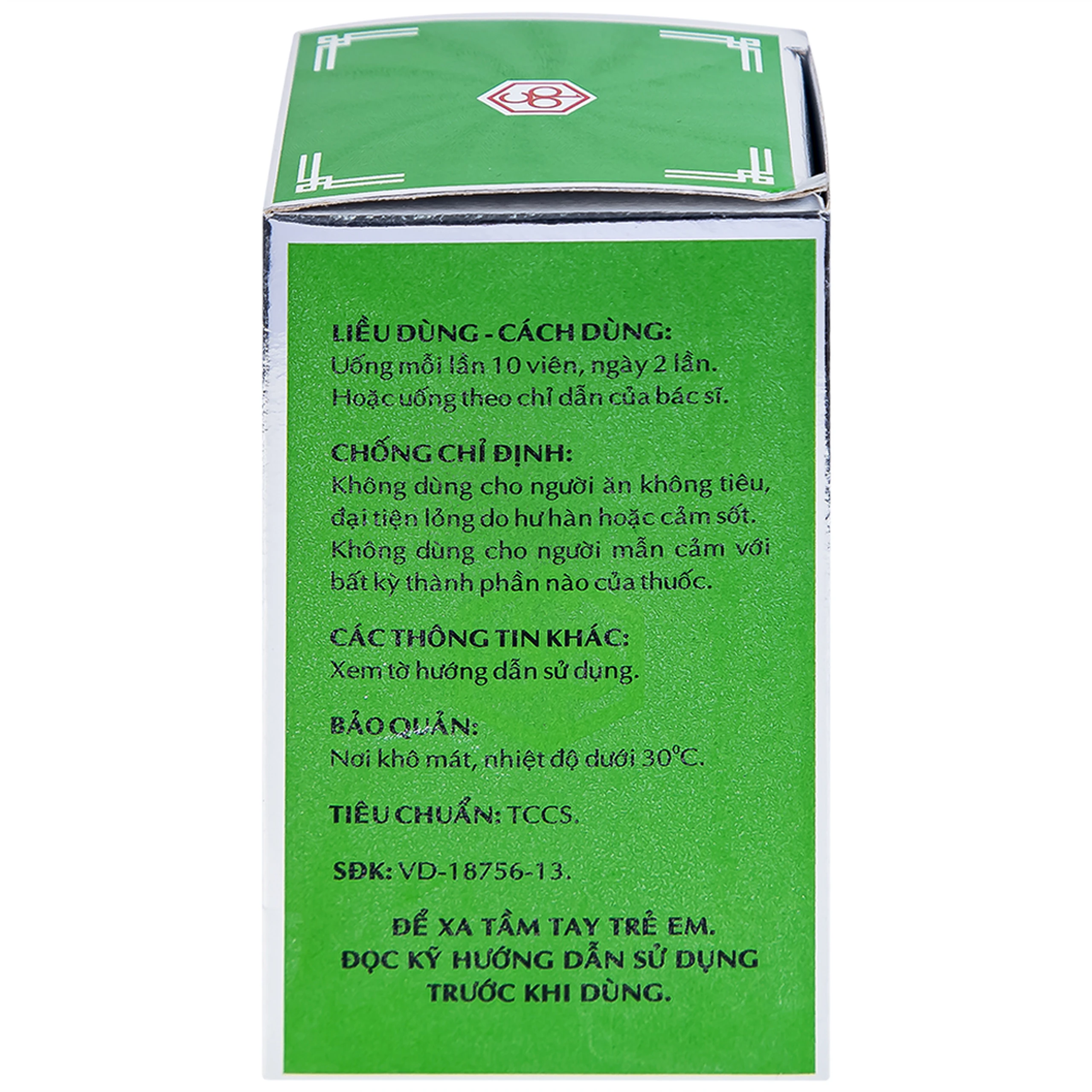 Thuốc Hoàn Lục Vị Bổ Thận Âm OPC điều trị các trường hợp tinh huyết suy kém, hoa mắt, chóng mặt (10 gói x 5g)