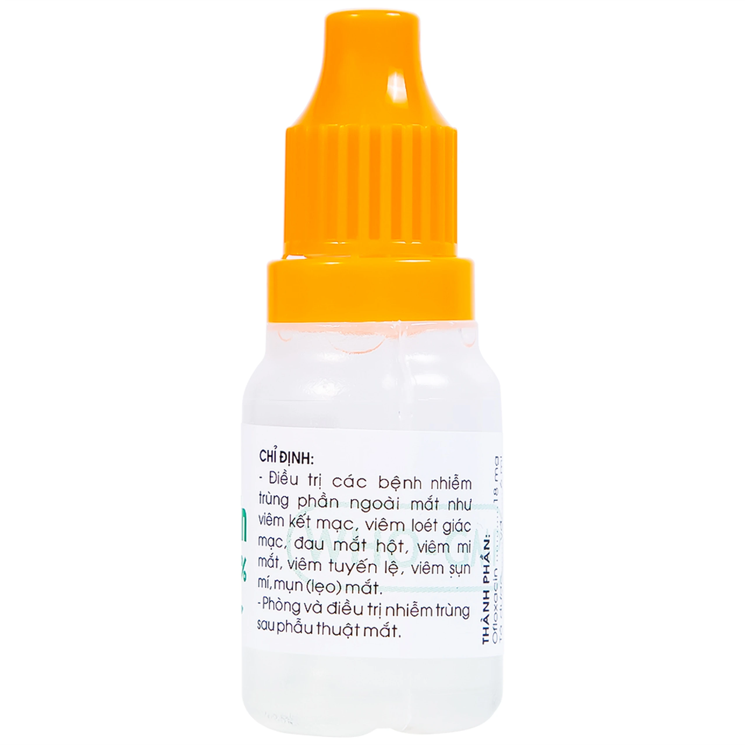 Thuốc nhỏ mắt Ofloxacin 0,3% Traphaco điều trị nhiễm trùng mắt, viêm kết mạc (6ml)