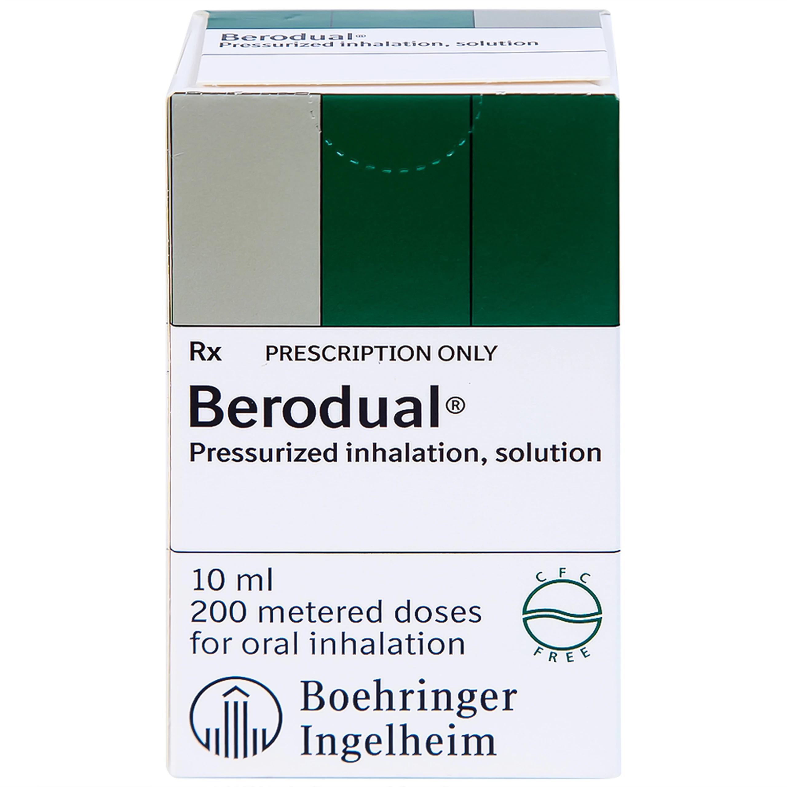 Dung dịch Berodual Boehringer hỗ trợ giãn phế quản (10ml)