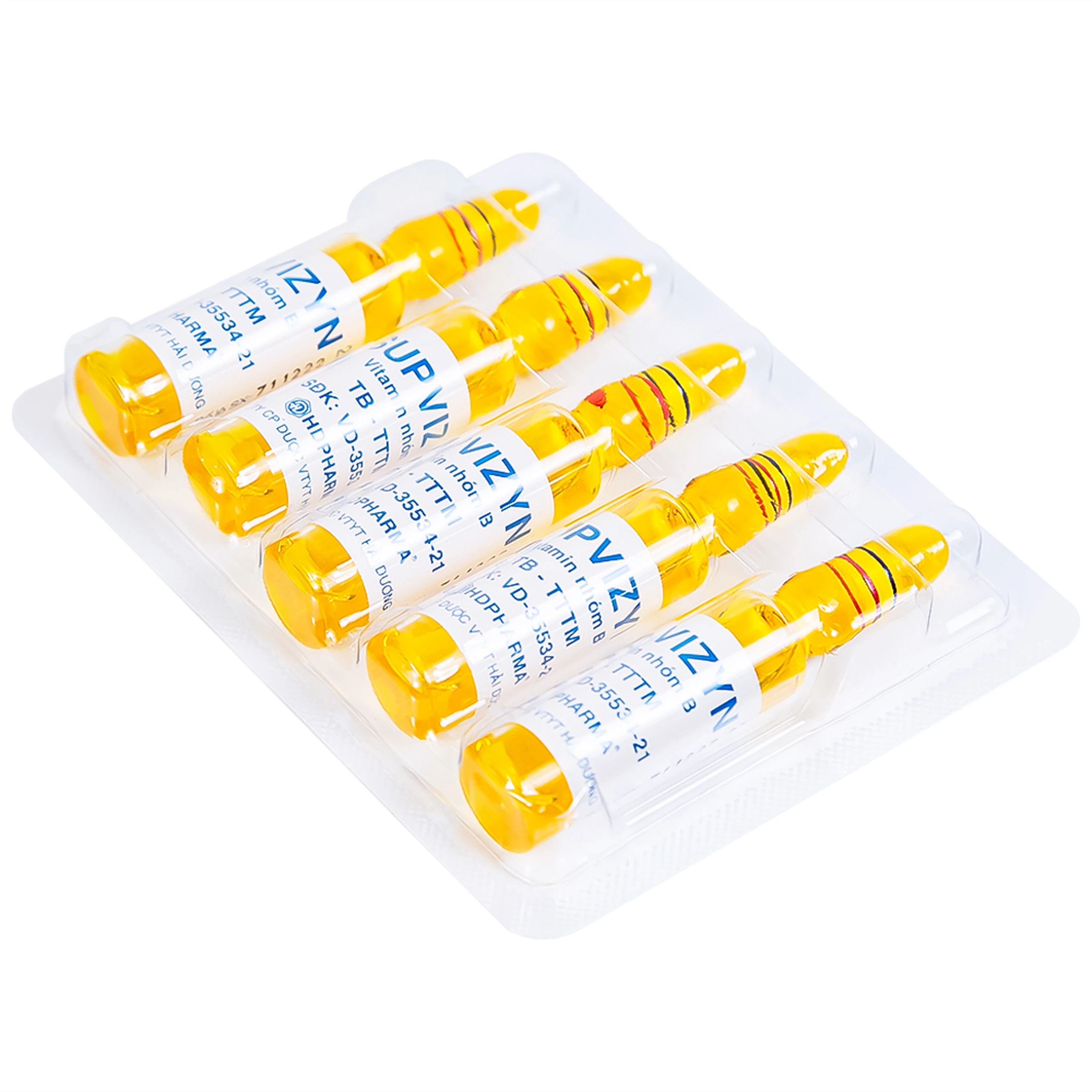 Dung dịch tiêm Supvizyn HDpharma dự phòng và điều trị thiếu các Vitamin nhóm B (10 ống)